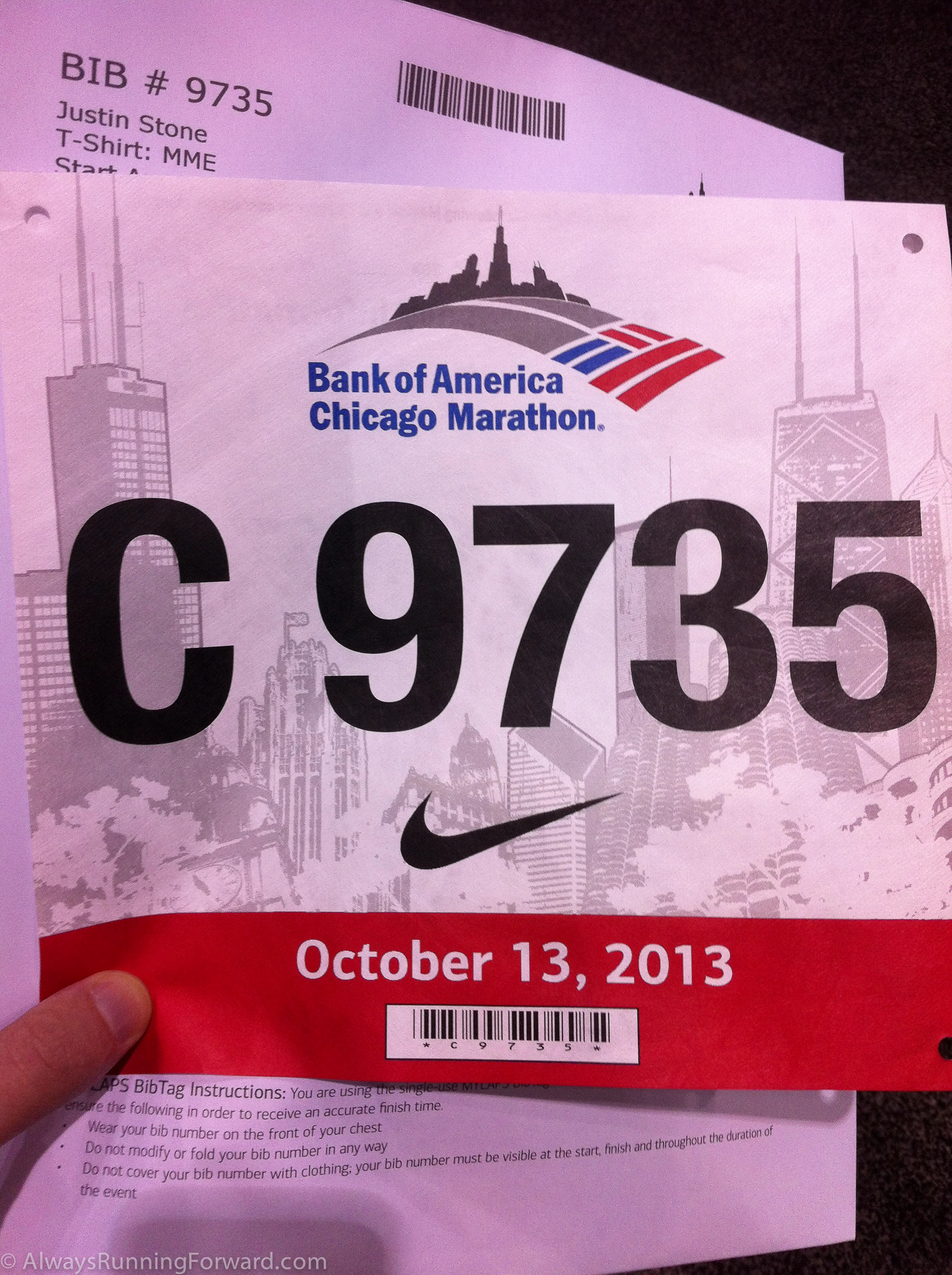 Red bib means A-D. I haven't seen this corral in awhile.