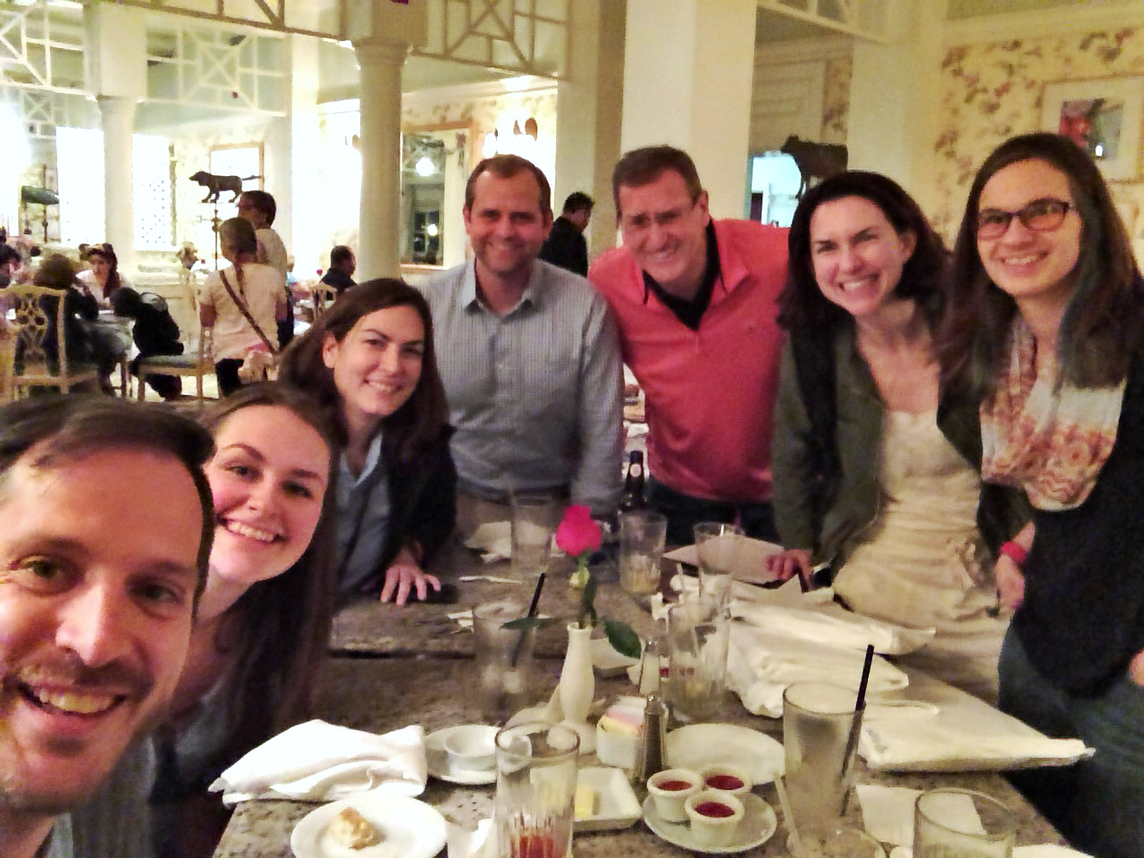 Team Achilles International, Team Cigna, Team Always Running Forward plotting to beat you on the course. 
