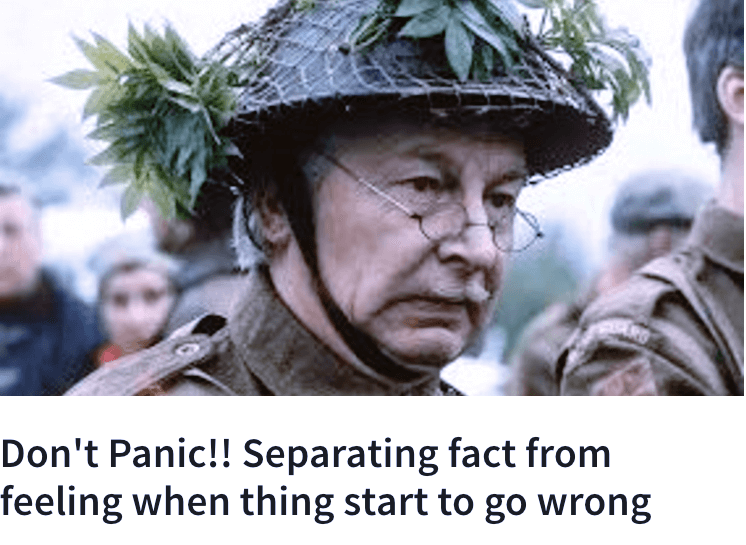  It looked like the game was going the All Blacks’ way.     They had emerged from the bruising first half of the 2011 Rugby World Cup ahead 5 points to 0. Then 4 minutes into the second half Stephen Donald kicked a fairytale penalty to put us 8 points in the lead.     Two minutes later, the French lost the ball forward and Israel Dagg scooped it up, opened the taps, and stormed 20 metres to the halfway line. It looked like a good set-up for another try.     But then everything changed.     François Trinh-Duc intercepted a loose kick by Piri Weepu, setting in motion the chain of events that resulted in Thierry Dusautoir's try in the 47th minute. Trinh-Duc’s conversion took the scoreline to a nailbiting 8 to 7.     In the space of two minutes, the All Blacks winning margin had to be cut to the bone, their momentum was dead, and the possibility of defeat was staring them in the face. Memories of previous crushing RWC defeats welled up in their minds and a mountain of renewed pressure came crashing down on their shoulders.     To a greater or lesser degree, we have all experienced this kind of moment, when you suffer a sudden reversal of fortune, when your expectations are shattered, when you feel the ground crumbling beneath your feet. The sudden in-rush of pressure can lock you up with fear, shut down your ability to make good decisions, and trigger poor behaviours that can actually make matters worse.     Your situation can turn into ‘quicksand’, as described so eloquently by Keanu Reeves in  this scene  from the sports movie ‘The Replacements’:     “You're playing and you think everything is going fine. Then one thing goes wrong. And then another. And another. You try to fight back, but the harder you fight, the deeper you sink. Until you can't move... you can't breathe... because you're in over your head. Like quicksand.”     In professional poker they call it ‘tilt’. The term comes from ‘tilting’ a pinball machine when you see the ball going in the wrong direction but instead of correcting the ball’s path, you cause the machine to lock up, freezing the flippers and ensuring defeat.     In poker, it refers to the state of mental and emotional frustration experienced by a player when he or she loses a big hand, especially to a bluff. This mental confusion leads to over-aggressive play that results in even bigger losses – and potentially even worse tilt.     It sounds like a vicious cycle. But that doesn’t mean you have to buy into it.     The All Blacks talk about ‘blue heads’ versus ‘red heads’. Being red means being in a negative cycle of self-judgement, rigidity, agression, shut down, and panic. Being blue, on the other hand, is a state of mind where you remain calm, flexible, on task, and in command. As a team, the All Blacks spend a lot of time training themselves to keep their heads blue regardless of what is happening on the field.     We can do the same thing in our business and personal lives. In every moment we can choose how we react to what’s happening. If we’re late for something, we don’t have to get stressed about it, start shouting at the kids, or cause a road-rage incident. If we were raised in a violent home, we don’t have to grow up to be a violent person. If something goes wrong at work, the red mist does not have to descend.     We can choose to remain calm, we can choose to change how we feel about the situation, and we can choose what we’re going to to do about it.     Viktor Frankl, world-famous author of  ‘Man’s Search for Meaning’ , puts it like this:     “Between stimulus and response there is a space. In that space is our power to choose our response. In our response lies our growth and our freedom.”     Great leaders and effective people learn how to live in that space, how to widen the gap between a negative event and their reaction to it, how to break the vicious cycle before they get sucked into it.      In his blog , Stephen Covey, author of  ‘The 7 Habits of Highly Effective People’  says he is often asked which of the 7 habits is the most important. Pressed for an answer, he picks Habit 1: “Be Proactive”.     “Habit 1 is, undoubtedly, the foundation for leadership at home or at work because it begins with the mindset ‘I am responsible for me, and I can choose’. All the other habits are dependent upon being proactive and choosing to master and practice principle-centered living,” he says.     “The key to being proactive is remembering that between stimulus and response there is a space. That space represents our choice— how we will choose to respond to any given situation, person, thought or event.     “Imagine a pause button between stimulus and response—a button you can engage to pause and think about what is the principle-based response to your given situation. Listen to what your conscience tells you. Listen for what is wise and the principle-based thing to do, and then act."      Sidestepping the quicksand: 6 steps towards mastering your reactions when things go wrong      1.&nbsp;&nbsp;&nbsp;&nbsp;  Observe your reactions.  When things go wrong, what do you do? What’s working for you and what isn’t?  2.&nbsp;&nbsp;&nbsp;&nbsp;  Understand where your reactions come from.  Consider how you react in negative situations and pinpoint the causes of those reactions.  3.&nbsp;&nbsp;&nbsp;&nbsp;  Picture the person you want to be.  If you have a tendency towards certain negative reactions, develop a clear vision of yourself as someone who rises above them.  4.&nbsp;&nbsp;&nbsp;&nbsp;  Imagine better ways to respond.  Take your vision of your ideal self and think about how they would react.  5.&nbsp;&nbsp;&nbsp;&nbsp;  Choose to be your best self.  When the pressure comes down, widen the gap between stimulus and response, and choose to react positively.  6.&nbsp;&nbsp;&nbsp;&nbsp;  Be gentle with yourself.  Don’t get down on yourself if you fall short. Failure is your greatest teacher – without failure we would never learn to succeed.     Returning to the All Blacks story I began this post with, when the pressure was at its most intense in the final moments of the 2011 Rugby World Cup Final, Richie McCaw drew on the hard work that the team had done to prepare for exactly these sorts of situations. He remained calm, widened the gap, thought clearly, and took control.     Graham Henry and Wayne Smith actually passed a message to the captain that read: “Kick deep for position. Get the ball in behind them. Play the game in the French 22.”     Richie McCaw ignored them.     According to Graham Henry: “Richie thought it was a better idea to keep the ball and grind it out because he was worried that a kick would spark a strong counterattack. We couldn’t understand why our instructions were being ignored but Richie was right.”     After the game, McCaw said, “the big thing was not panicking”.     "The senior players, we talked about being in those situations over the years. Last thing we wanted to do when momentum went against us was panic.”     Don’t panic! Keep calm, widen the gap, and be your best self no matter what happens. 