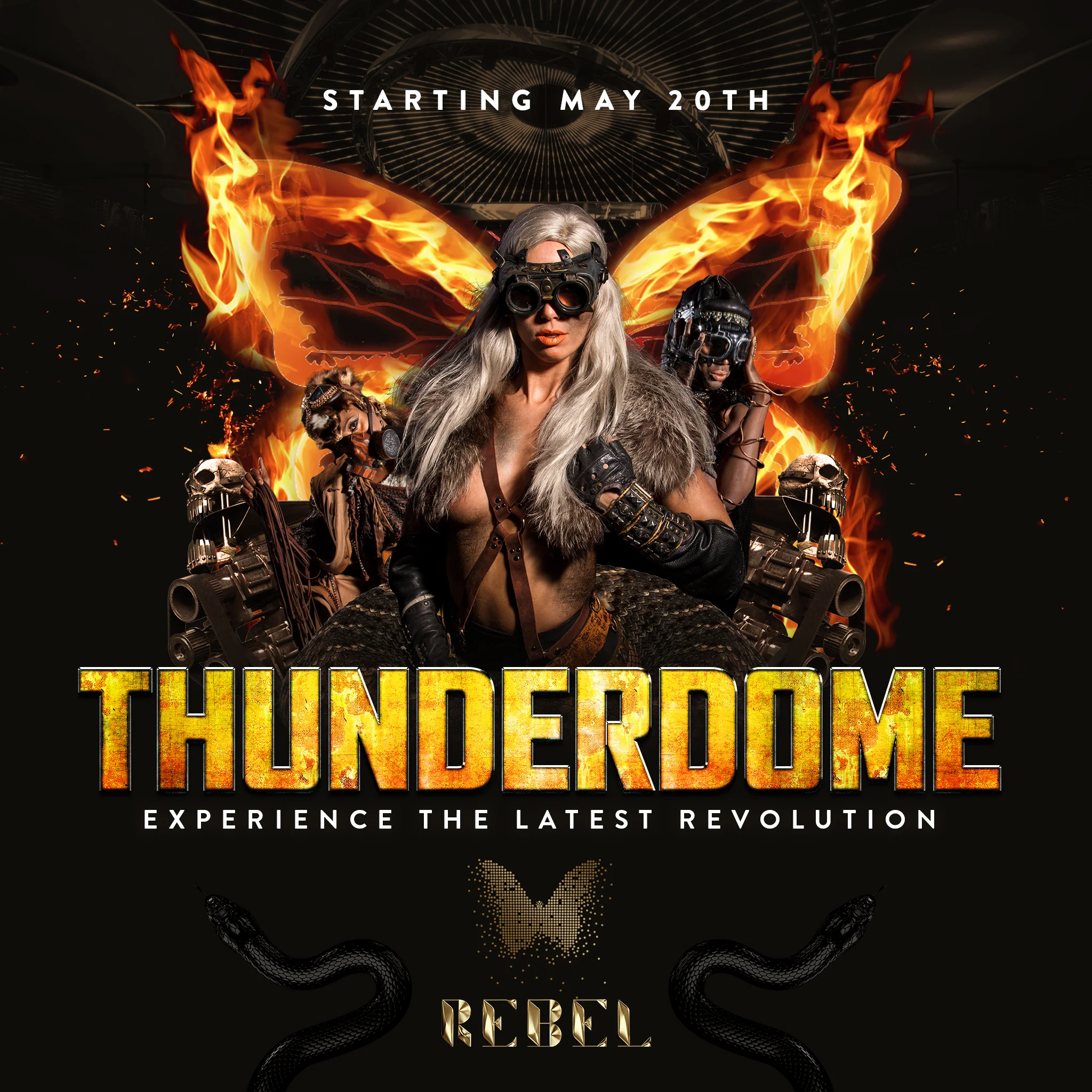 THUNDER DOME AT REBEL NIGHTCLUB 