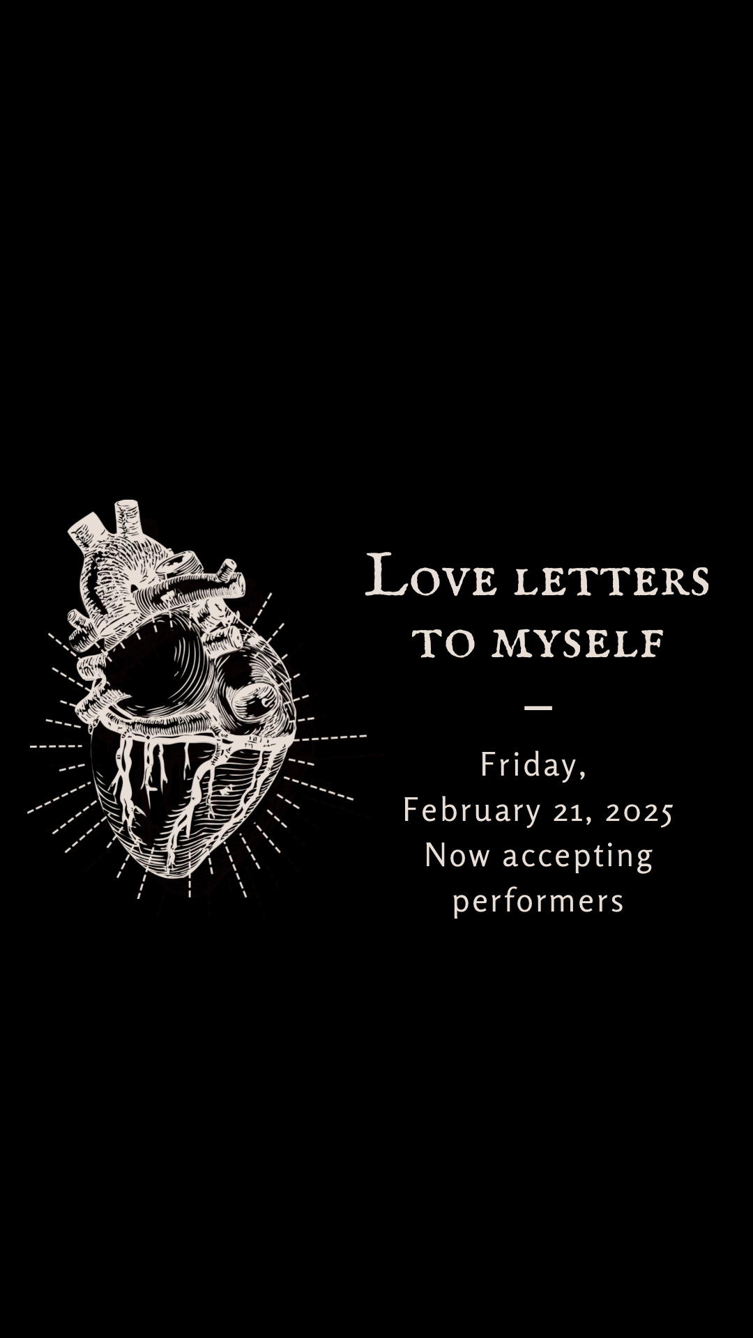 Love Letters (to myself) Student Show