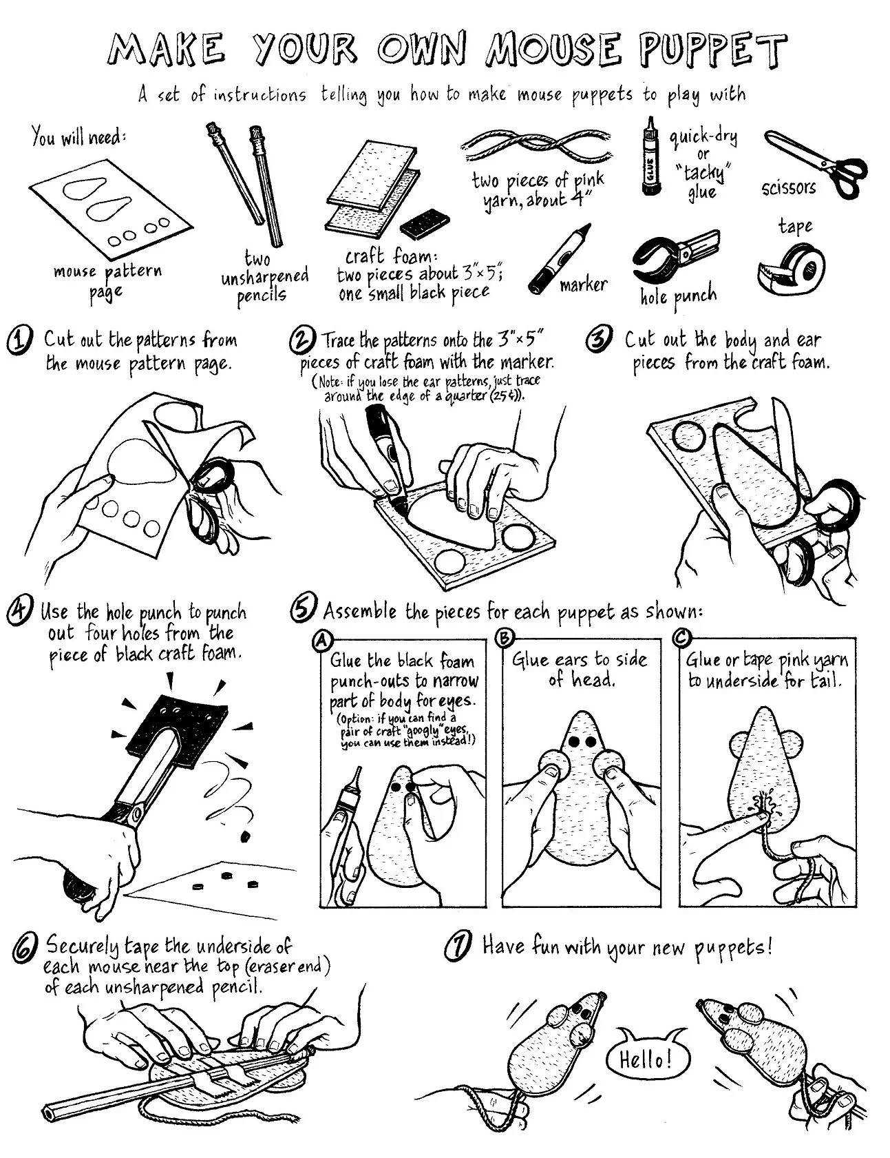  Page from children's literacy lesson plan, technical pen on board, 2003 