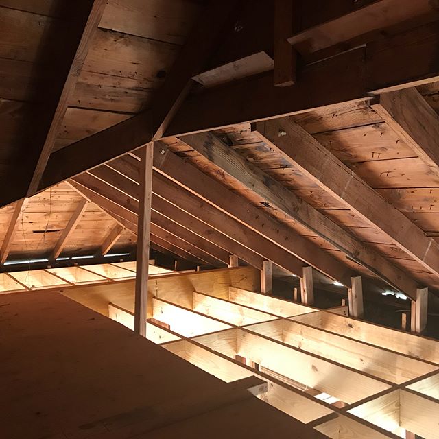 A few shots from our site visit at our newest #hollywoodheights remodel. Currently working out plumbing and framing- part of our project is finishing out the attic to be a very fun guest space with lots of sloping ceilings and fun corners. Can&rsquo;