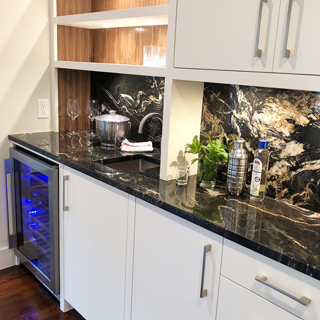 Kitchen remodel in a 1917 home. This was a good example of taking a previous addition to the original home and making it look more true to the intended style, plus modern updates.