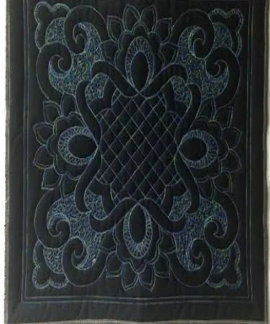 This is a sample where I enhanced a wholecloth.