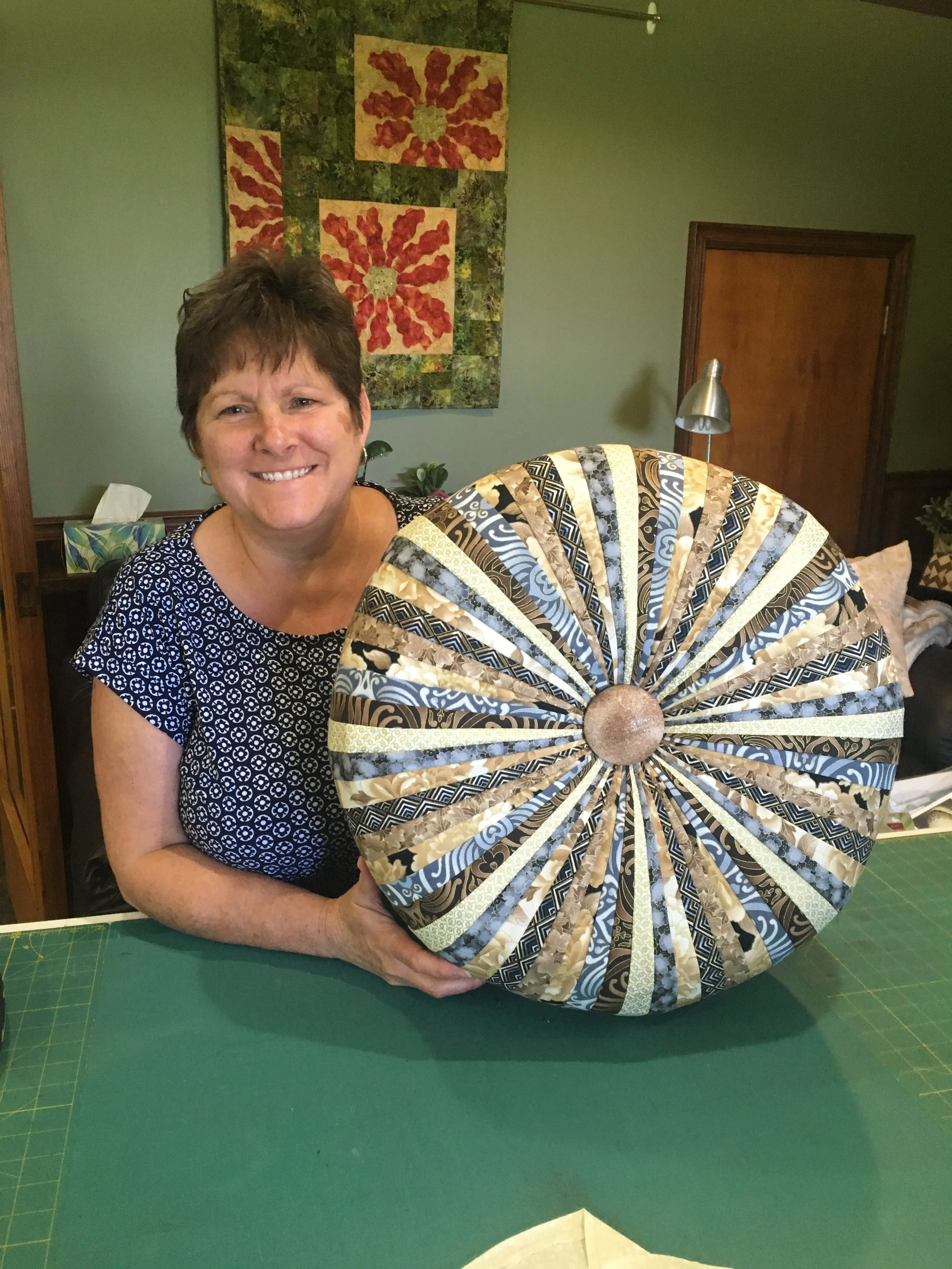 Tuffet made by Suzanne Gagnon