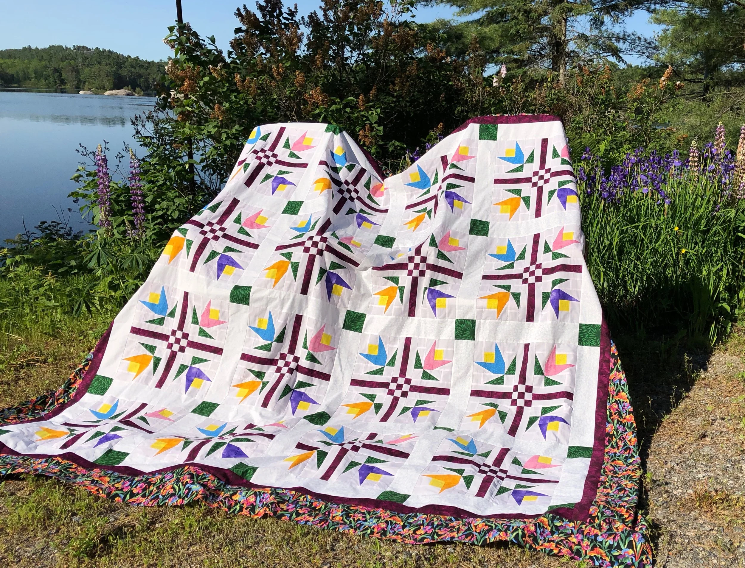 “Summer Blooms” Carla’s newest pattern available October 2019