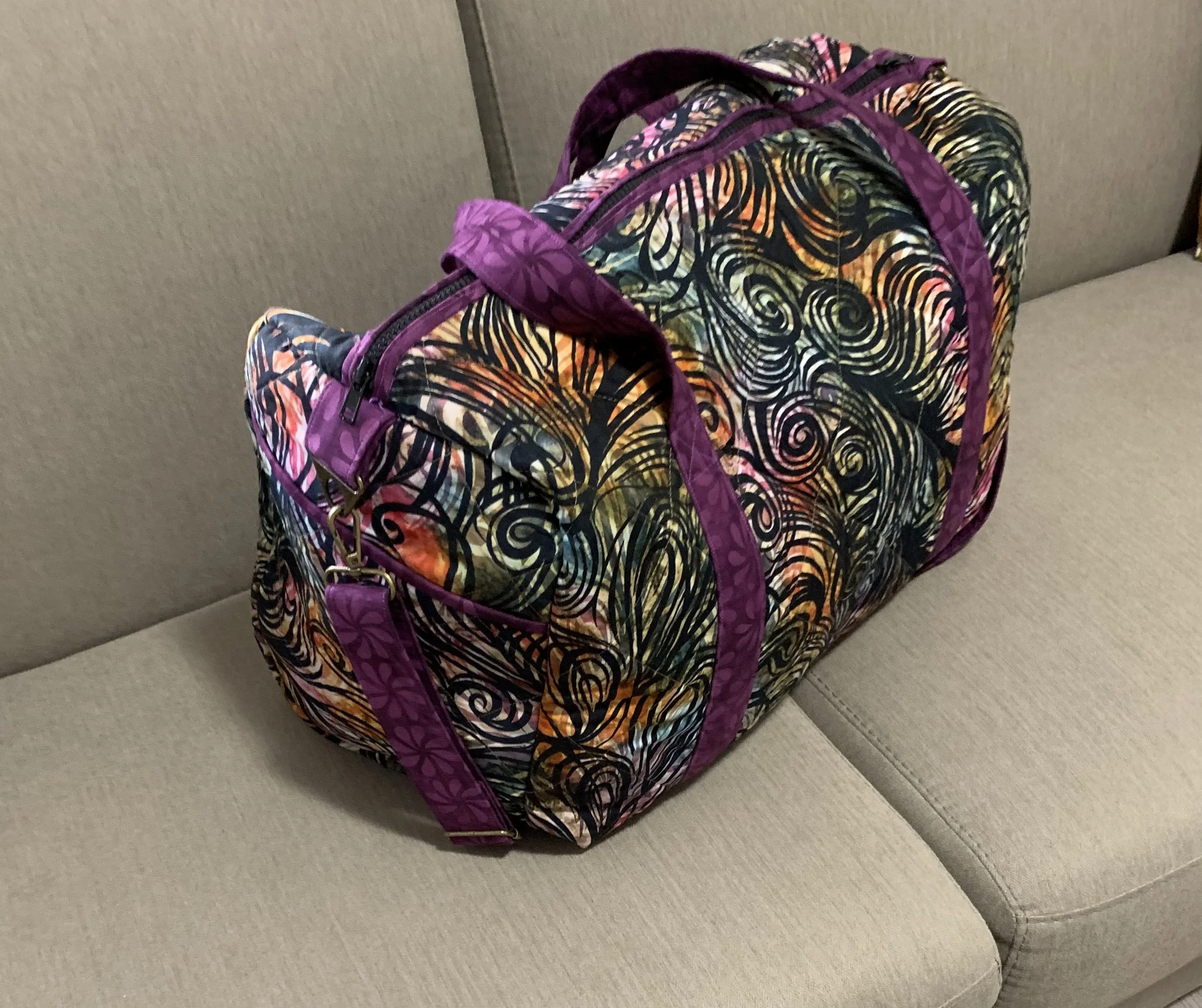 Duffle Bag by Lorraine Cwethkoi