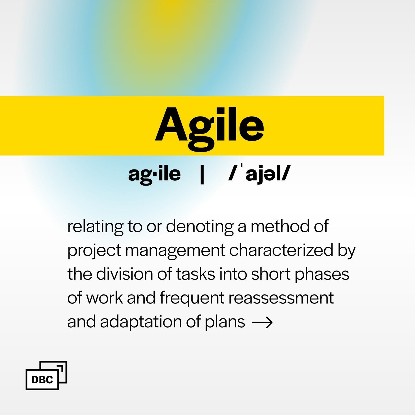 Agile methodology is everywhere now. 
It moved from dev/tech to marketing, and now almost any other project team. The benefits are plentiful &mdash; faster ROI, lower risk, and ability to test and fail are among the highest advantages.

Regardless, b