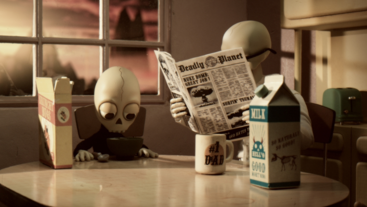 The Death, Dad & Son ( La Mort, Père & Fils ), Winshluss & Denis Walgenwitz (2017)