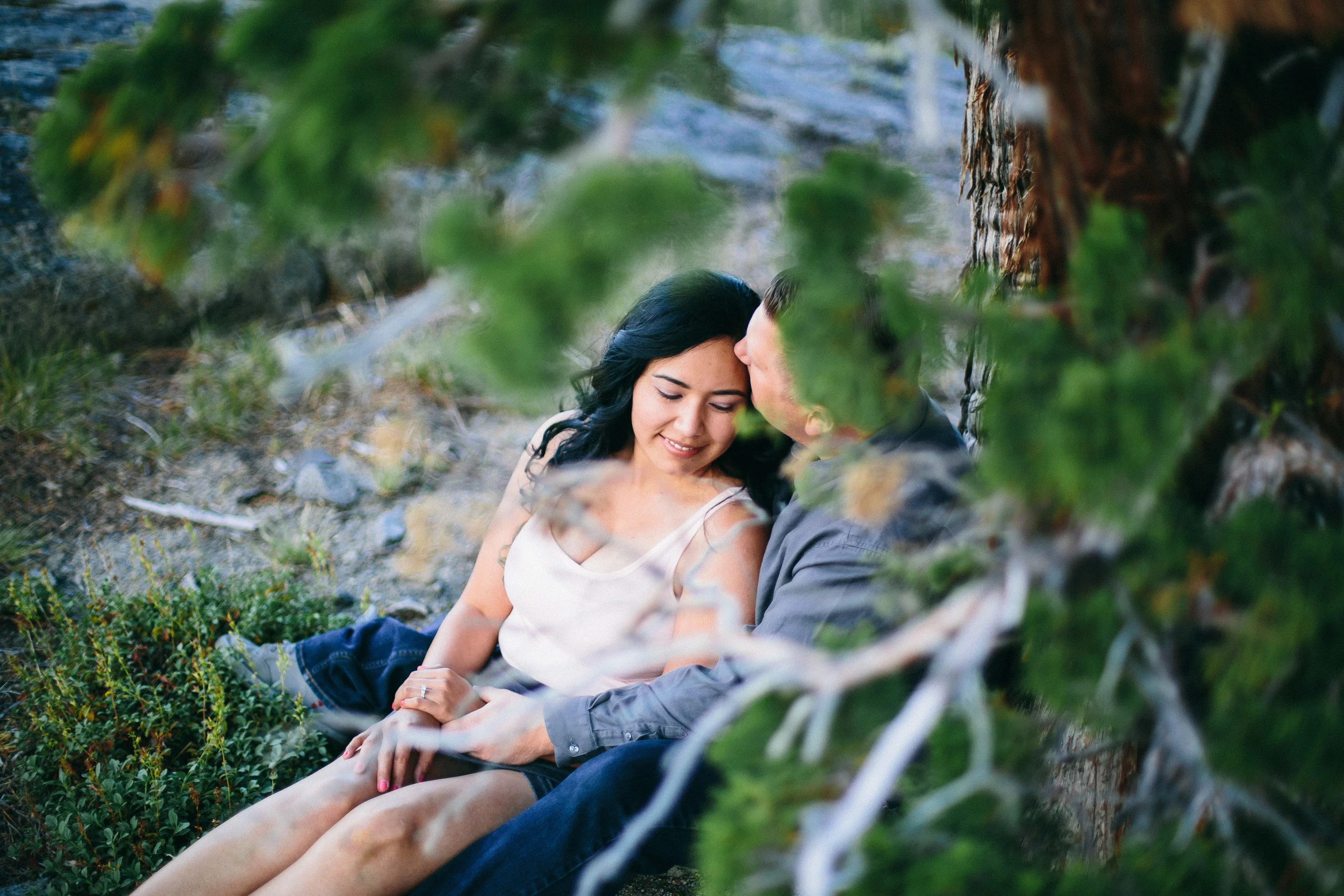 Donner Lake, California // Clint & Veronica Engaged