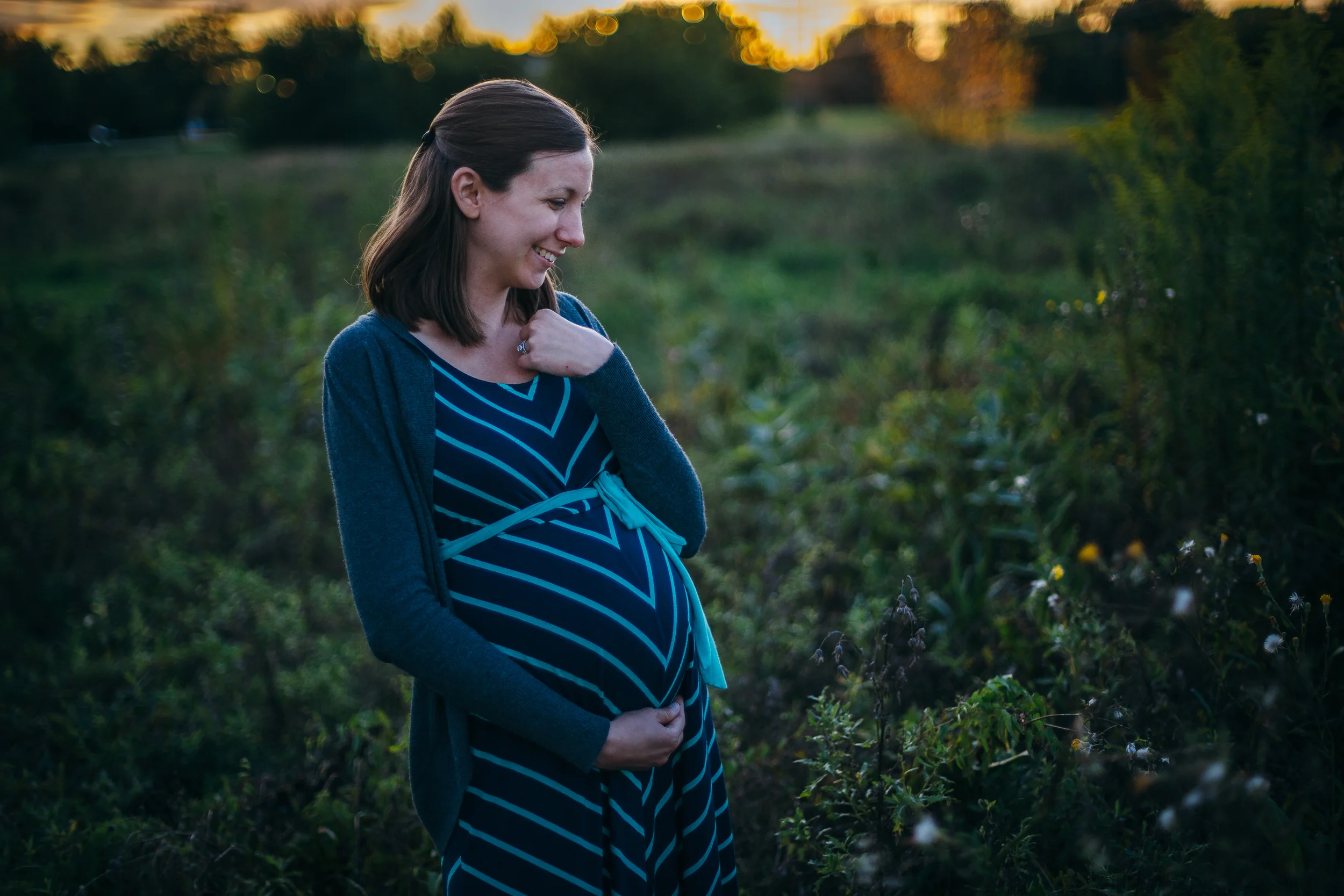 Oswego, Illinois Maternity // Becky & Baby Cintineo