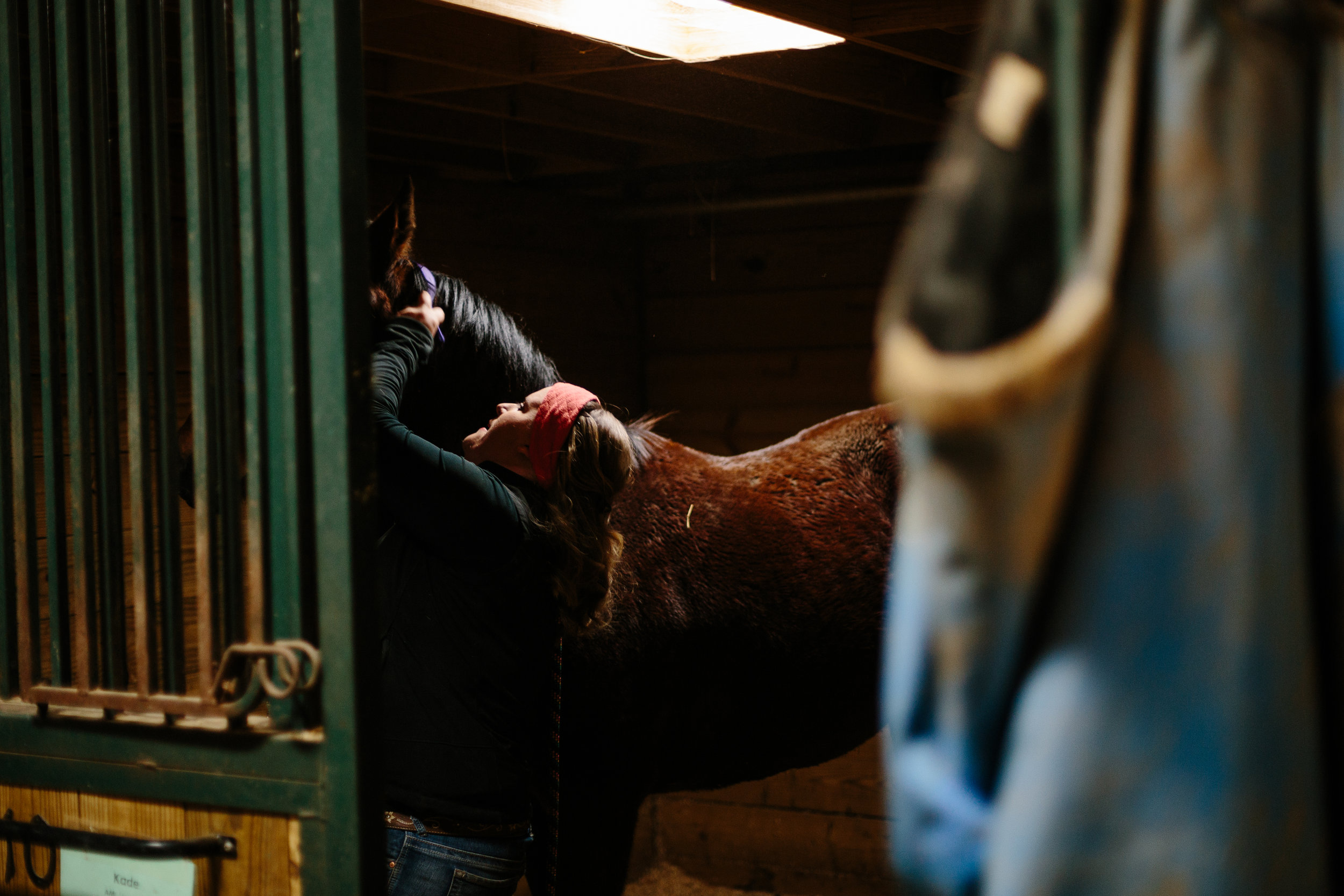 Jess & Shea at the Horse Barn in the Snow - Corrie Mick Photography-3.jpg