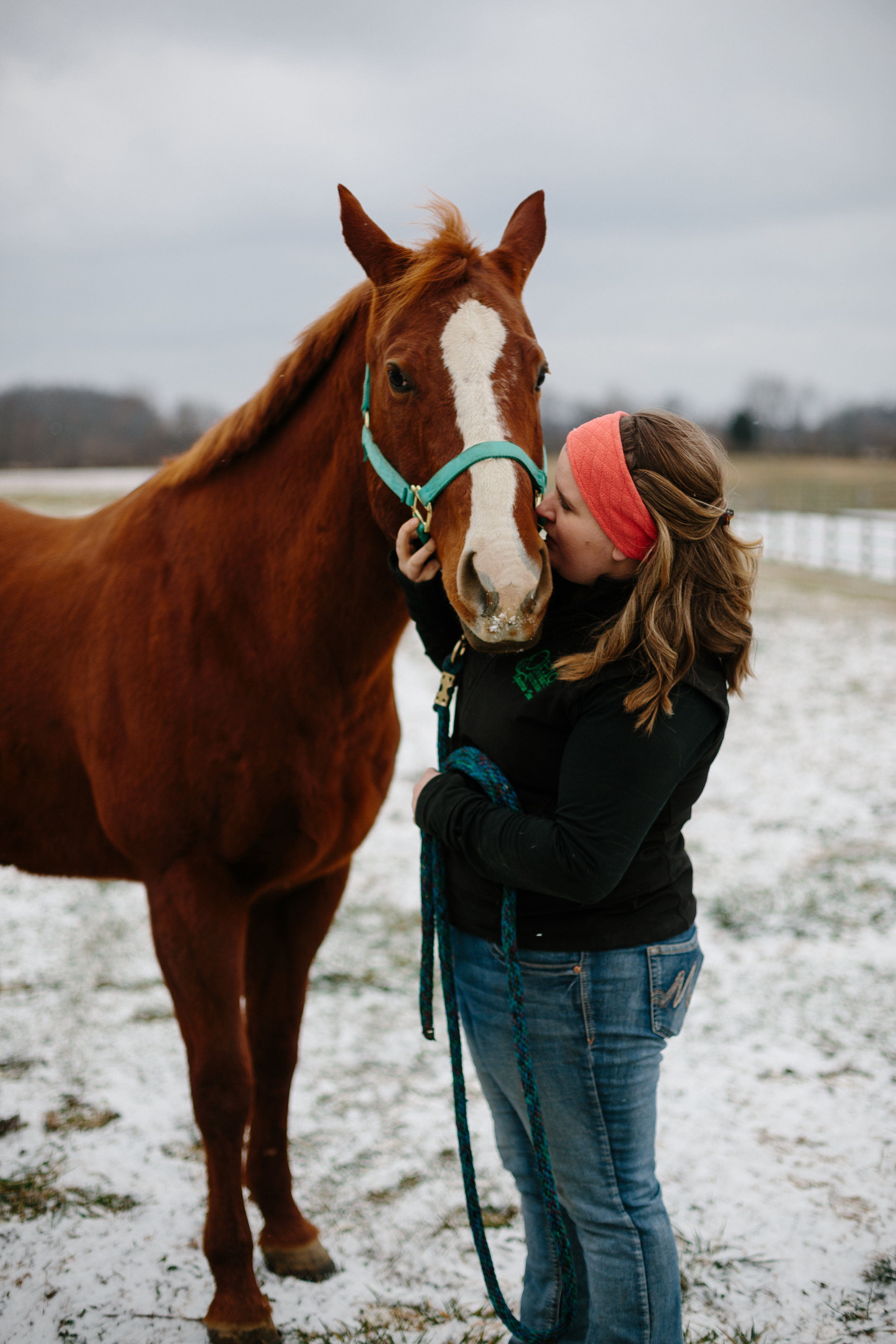 Jess & Shea at the Horse Barn in the Snow - Corrie Mick Photography-24.jpg