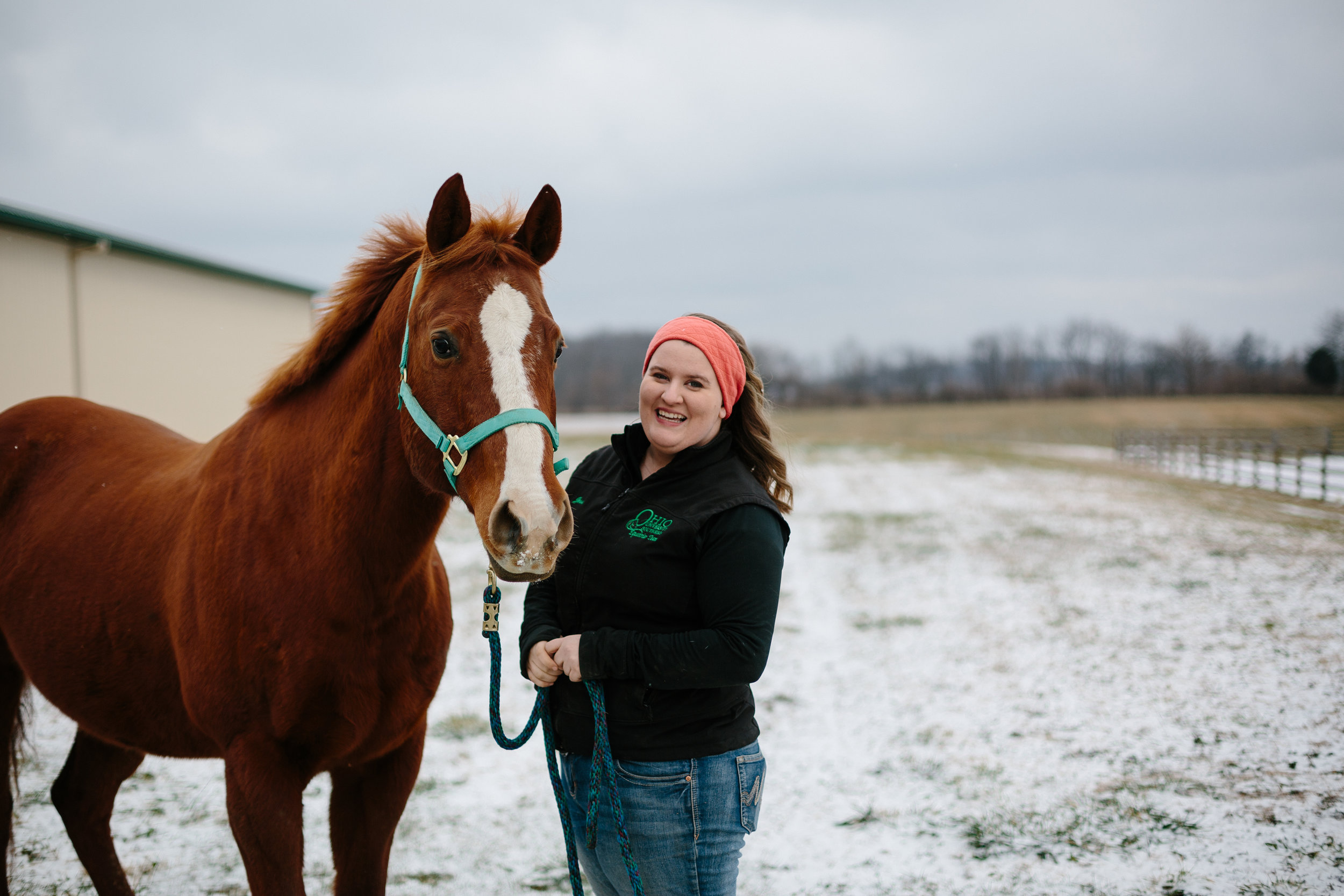 Jess & Shea at the Horse Barn in the Snow - Corrie Mick Photography-27.jpg