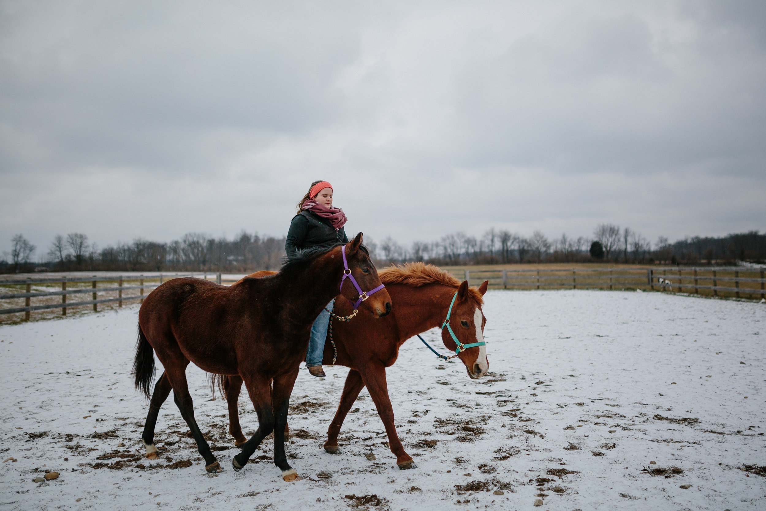 Jess & Shea at the Horse Barn in the Snow - Corrie Mick Photography-72.jpg