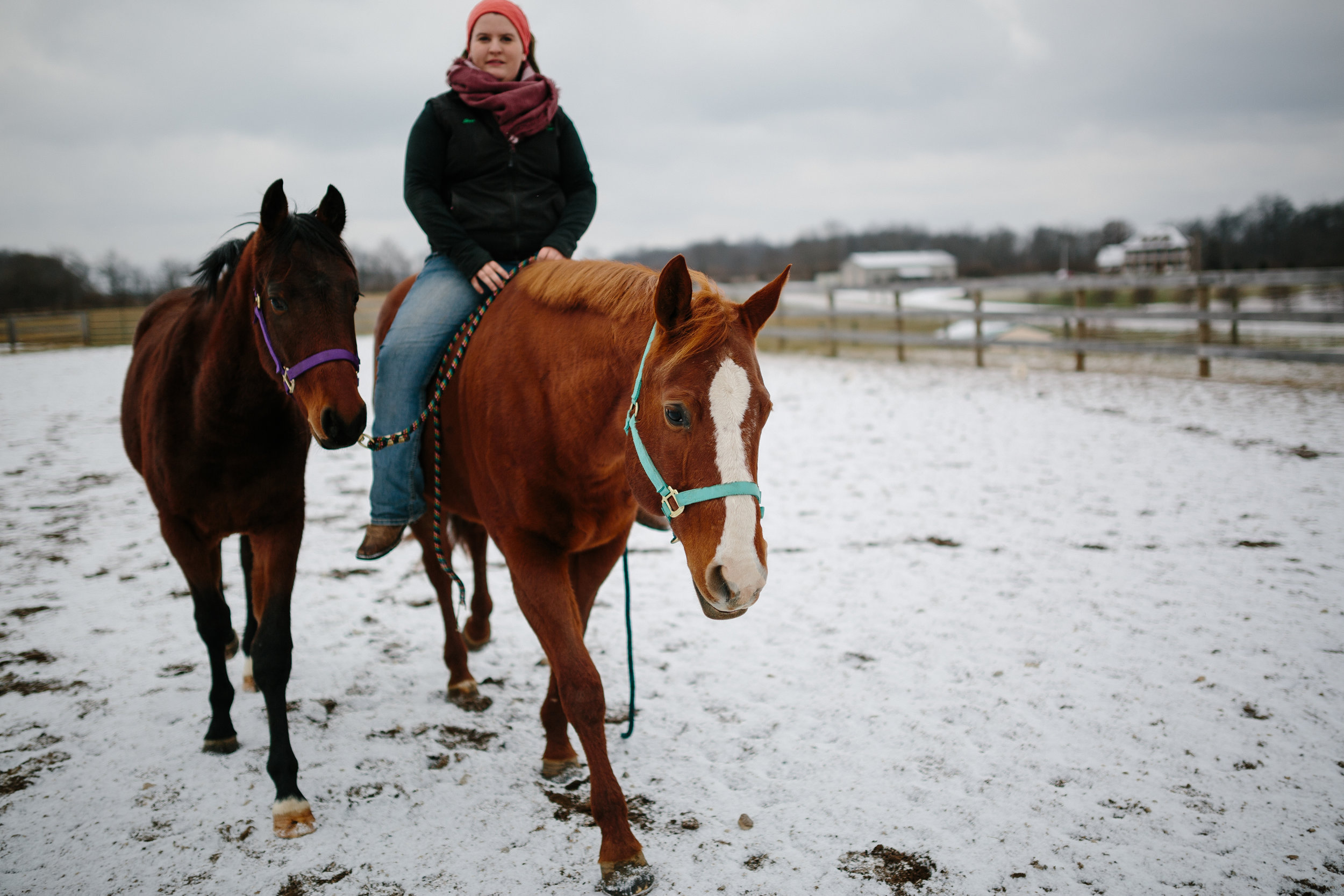 Jess & Shea at the Horse Barn in the Snow - Corrie Mick Photography-79.jpg