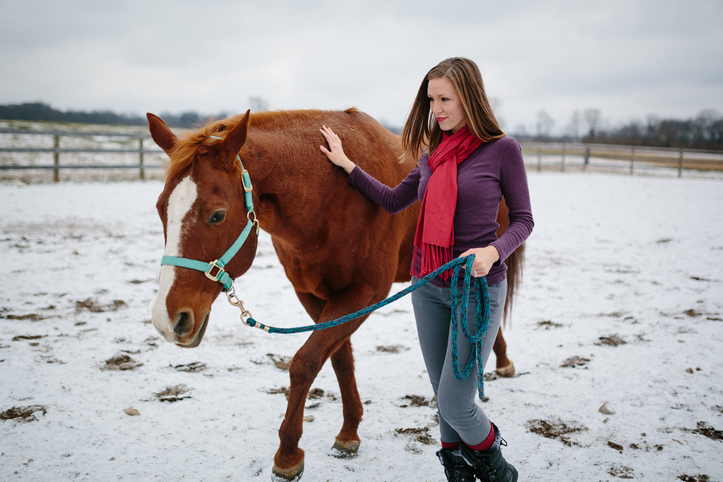 Jess & Shea at the Horse Barn in the Snow - Corrie Mick Photography-117.jpg