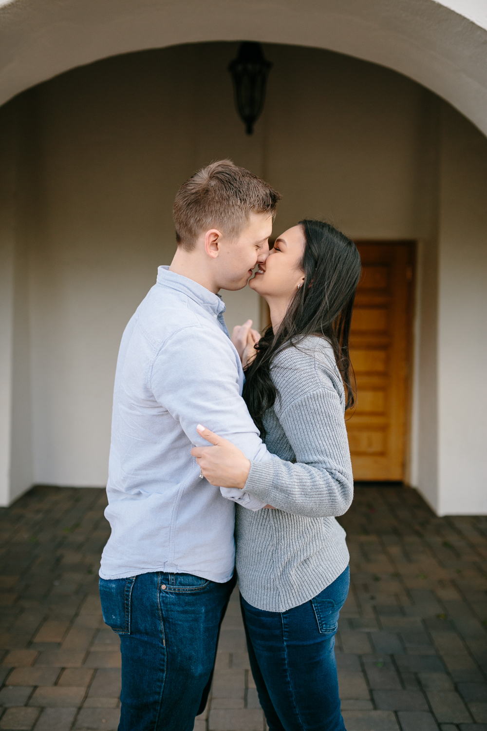 Smile-Filled Old Town Scottsdale, Arizona Engagement Session