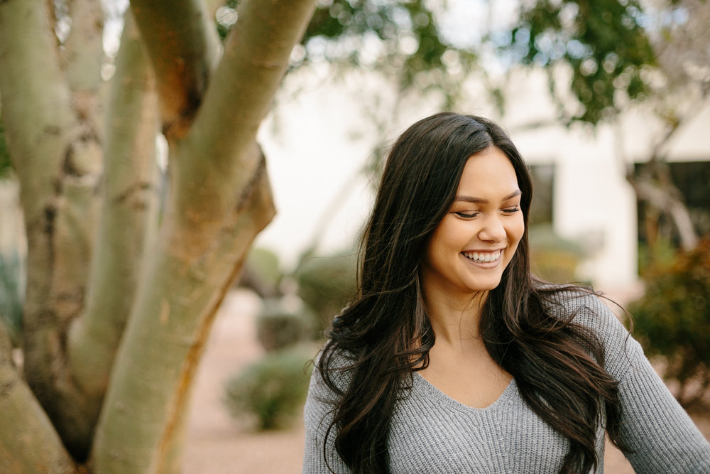 Smile-Filled Old Town Scottsdale, Arizona Engagement Session