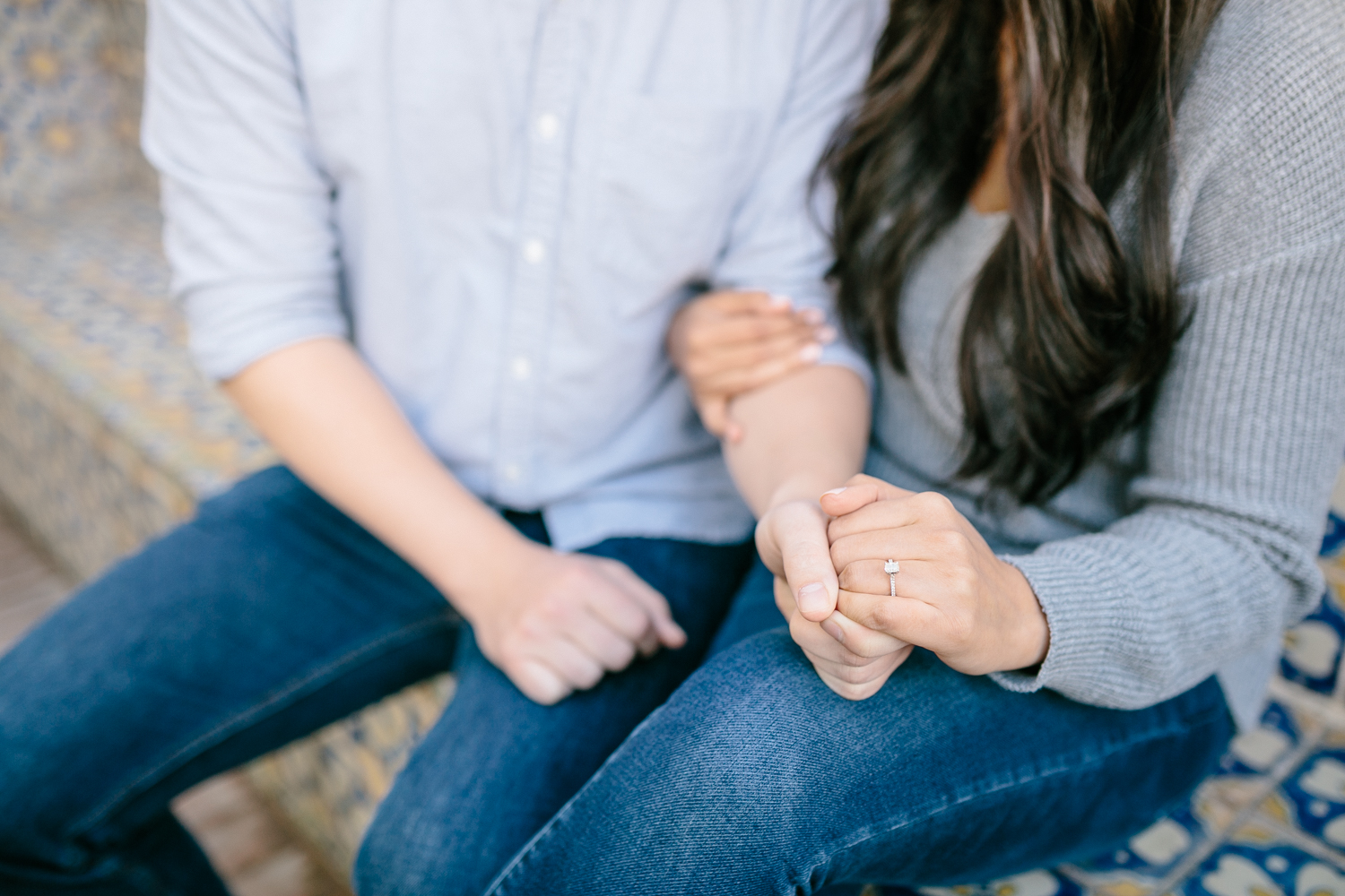 Smile-Filled Old Town Scottsdale, Arizona Engagement Session