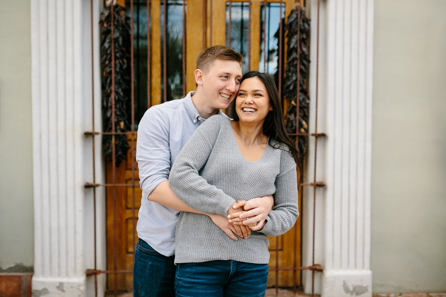 Smile-Filled Old Town Scottsdale, Arizona Engagement Session