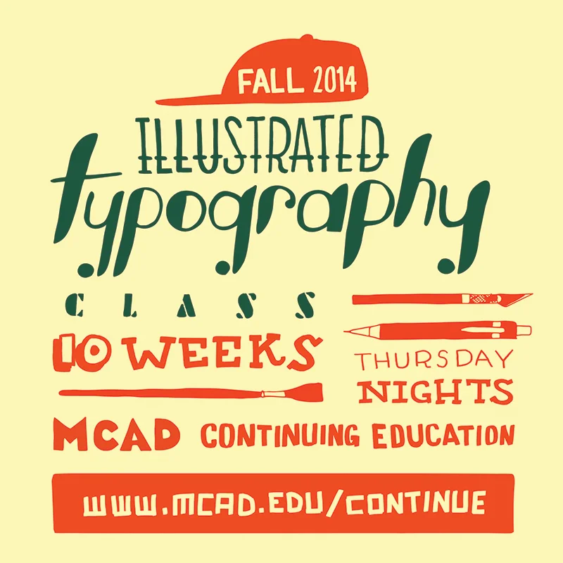 Promo image for Illustrated Type workshop