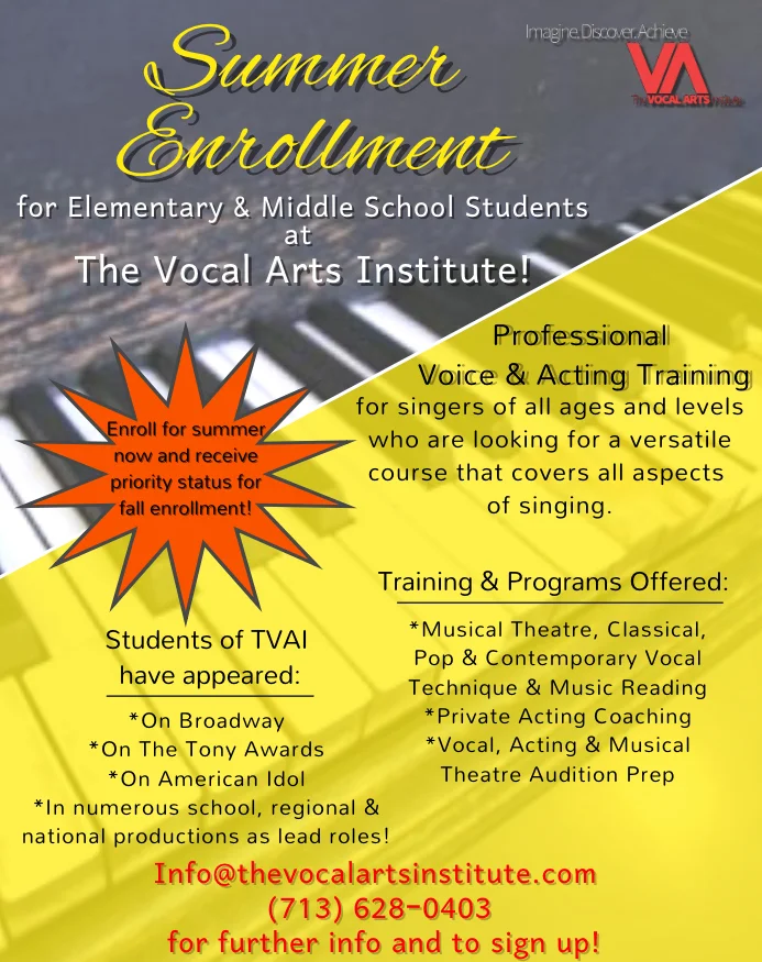 SUMMER ENROLLMENT FOR: ELEMENTARY & MIDDLE SCHOOL STUDENTS!