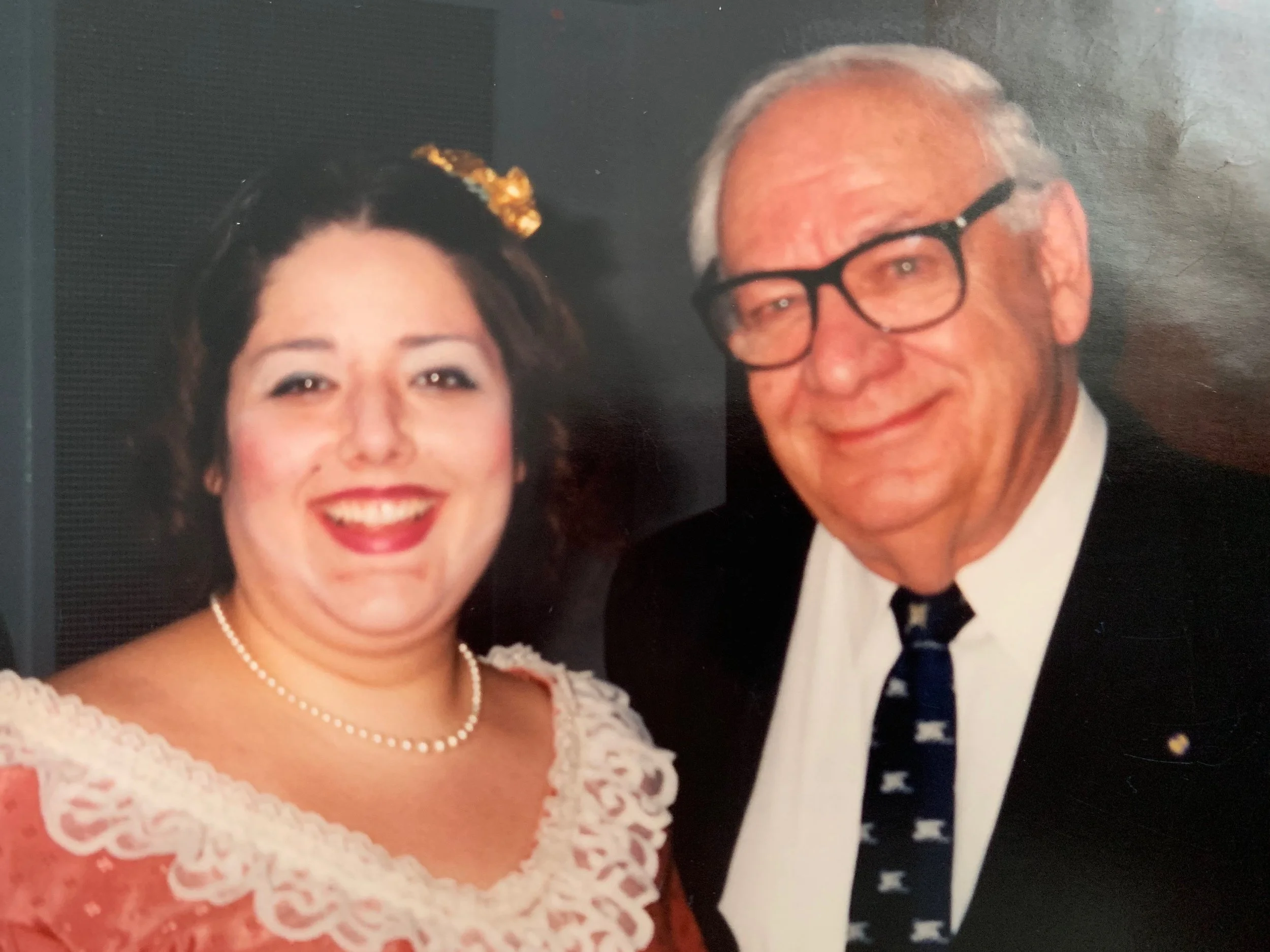 Here is a photo of when TVAI owner and vocal instructor, Ms. Jennifer Randall, performed as Sara Pocket in Miss Havishams Fire, written by the famous composer, Dominick Argento. Argento recently passed away in February. He was a Pulitzer Prize-winning composer who was best known for his fourteen operas, as well as major song cycles, orchestral works and many choral pieces.