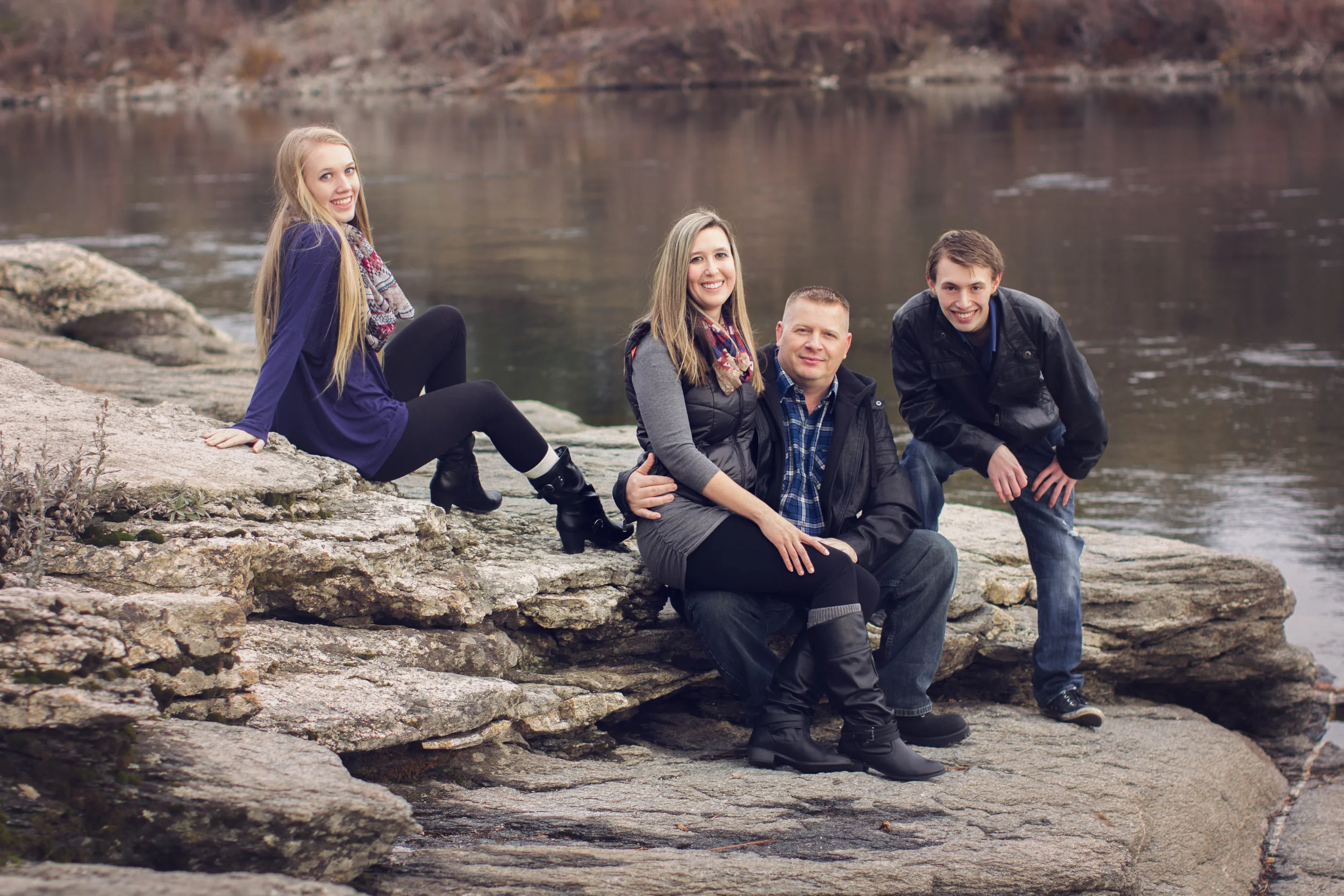 "Emily did our family pictures and they were awesome! I wanted them as Christmas gifts and put in a request to have pictures taken in November. Emily had them back to me in plenty of time to have them printed and wrapped for Christmas. The pictures were a hit with every family member." -Erica S.