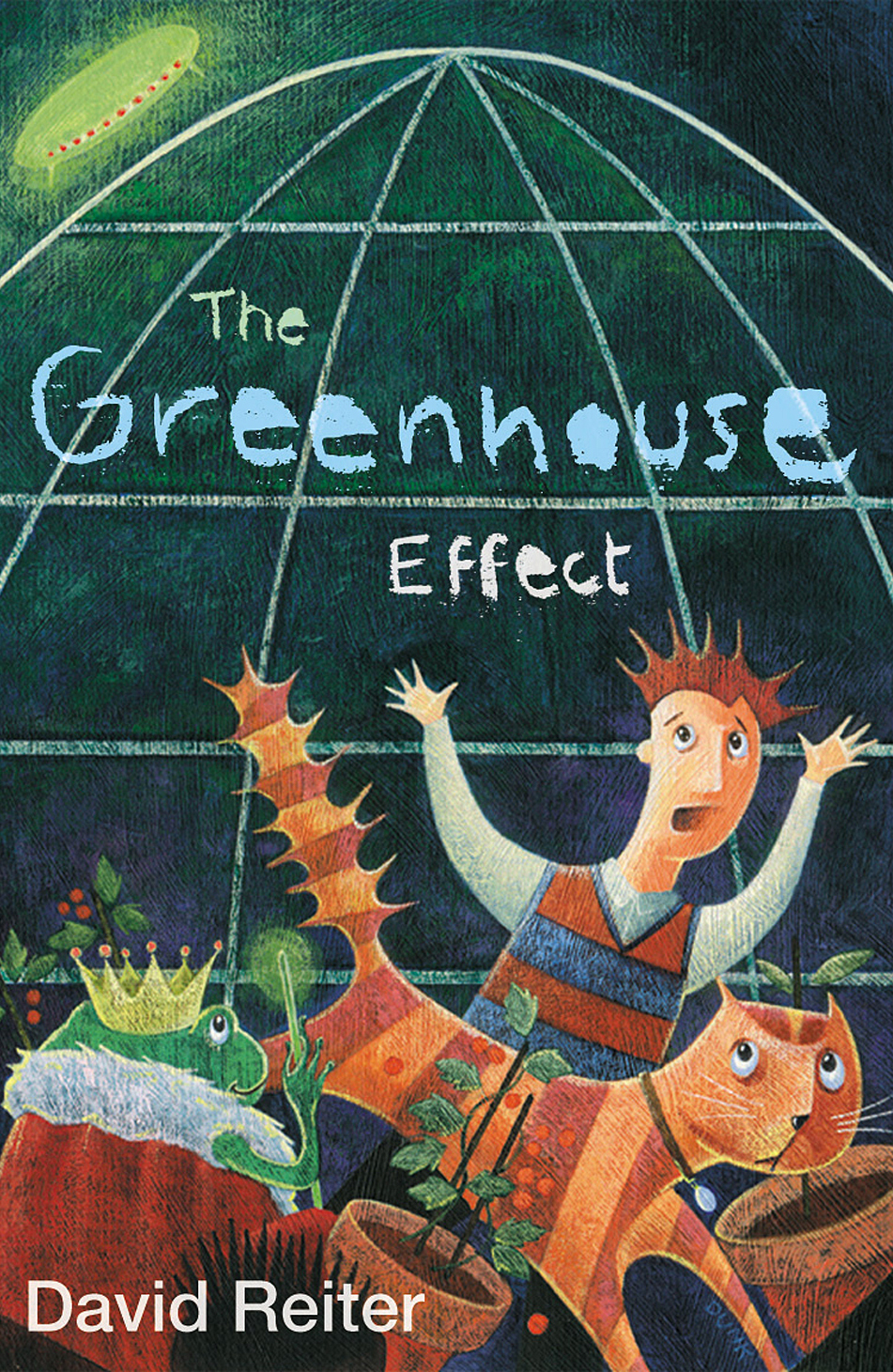  THE GREENHOUSE EFFECT by David Reiter  Lothian Books, Hachette Livre  Acrylics on board 