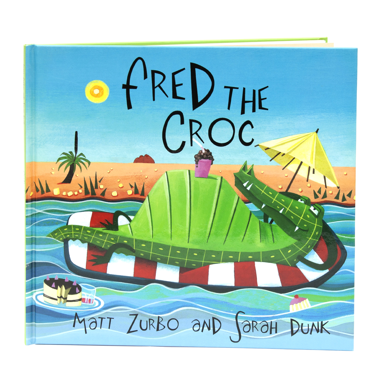  FRED THE CROC by Matt Zurbo  Lothian Books,&nbsp;Hachette Livre  Acrylics on paper 