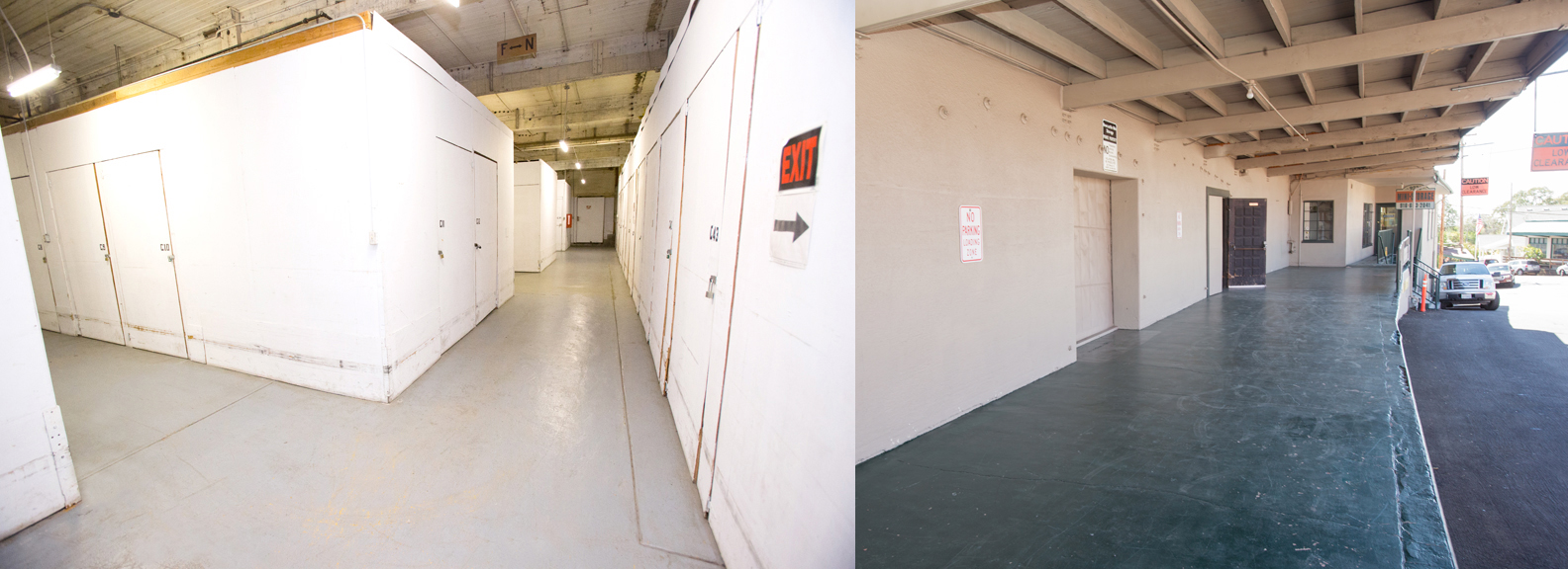 Our units are available in a variety of different shapes and sizes, and we have an easy access loading dock