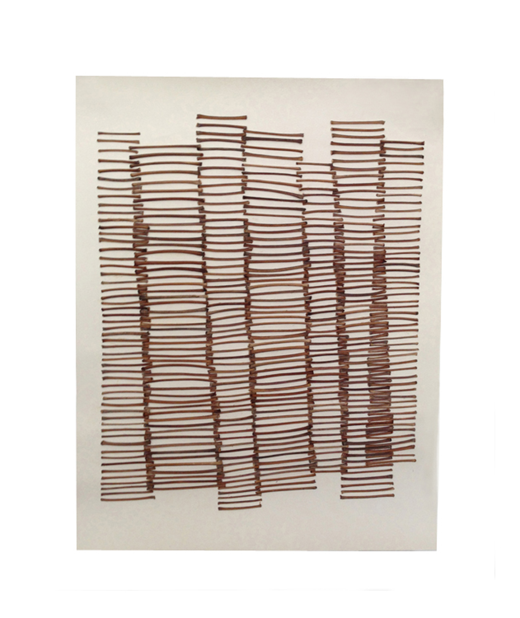   b. zarina  sticks on paper 14" x 18" 