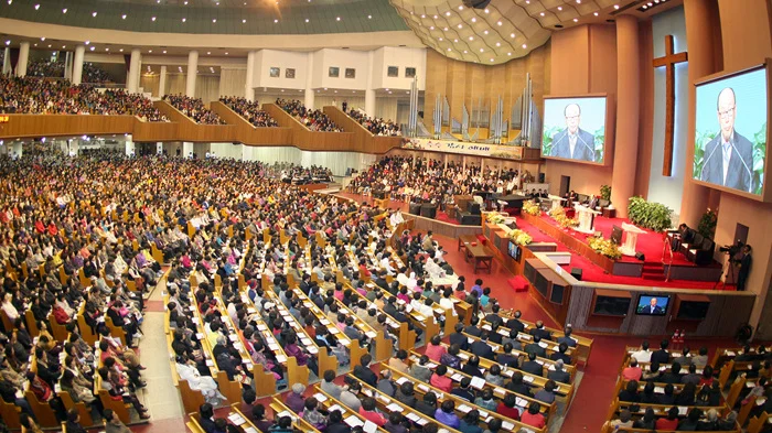 Yoido Full Gospel Church, Seoul, South Korea - Largest Church in the World with over 830,000 members.