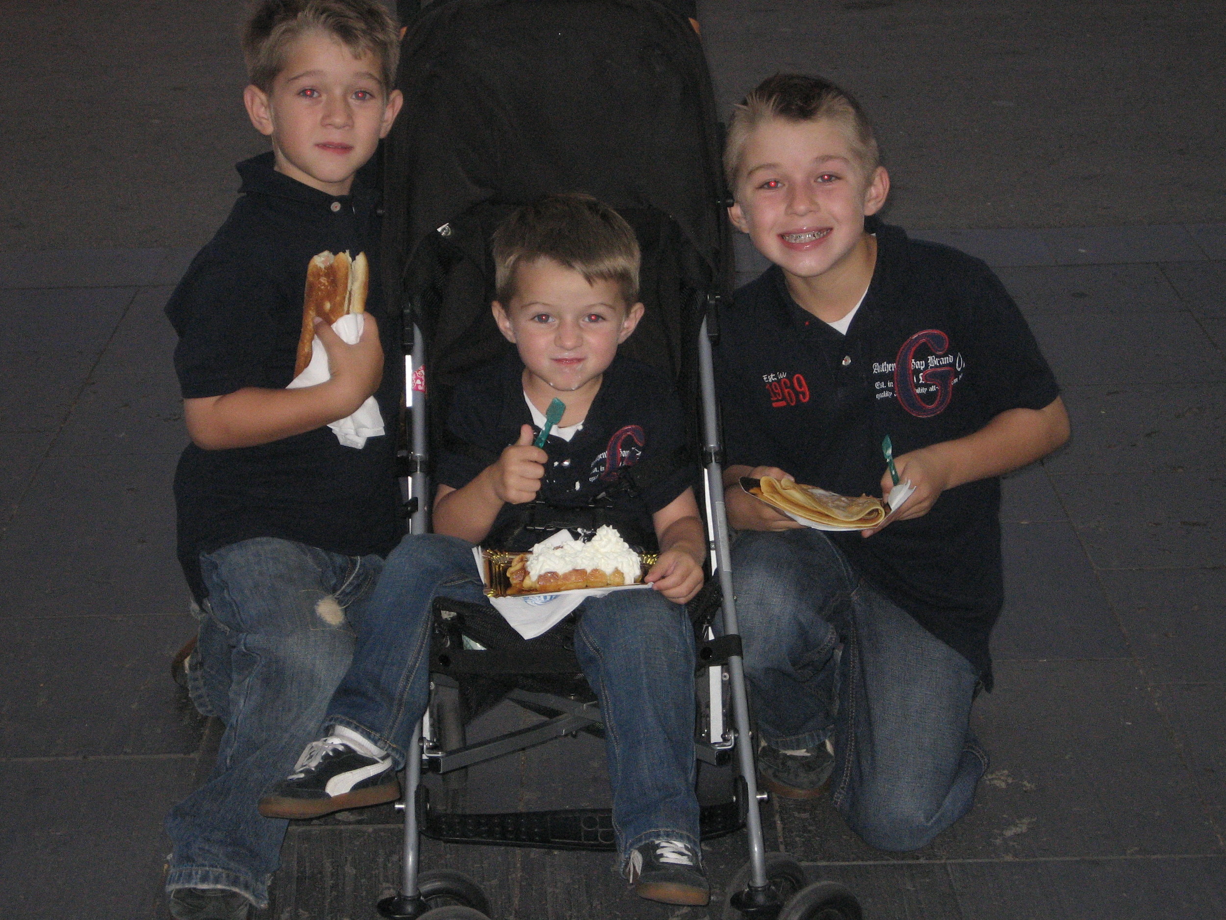 Packed + Matched in Europe with Waffles and Cones