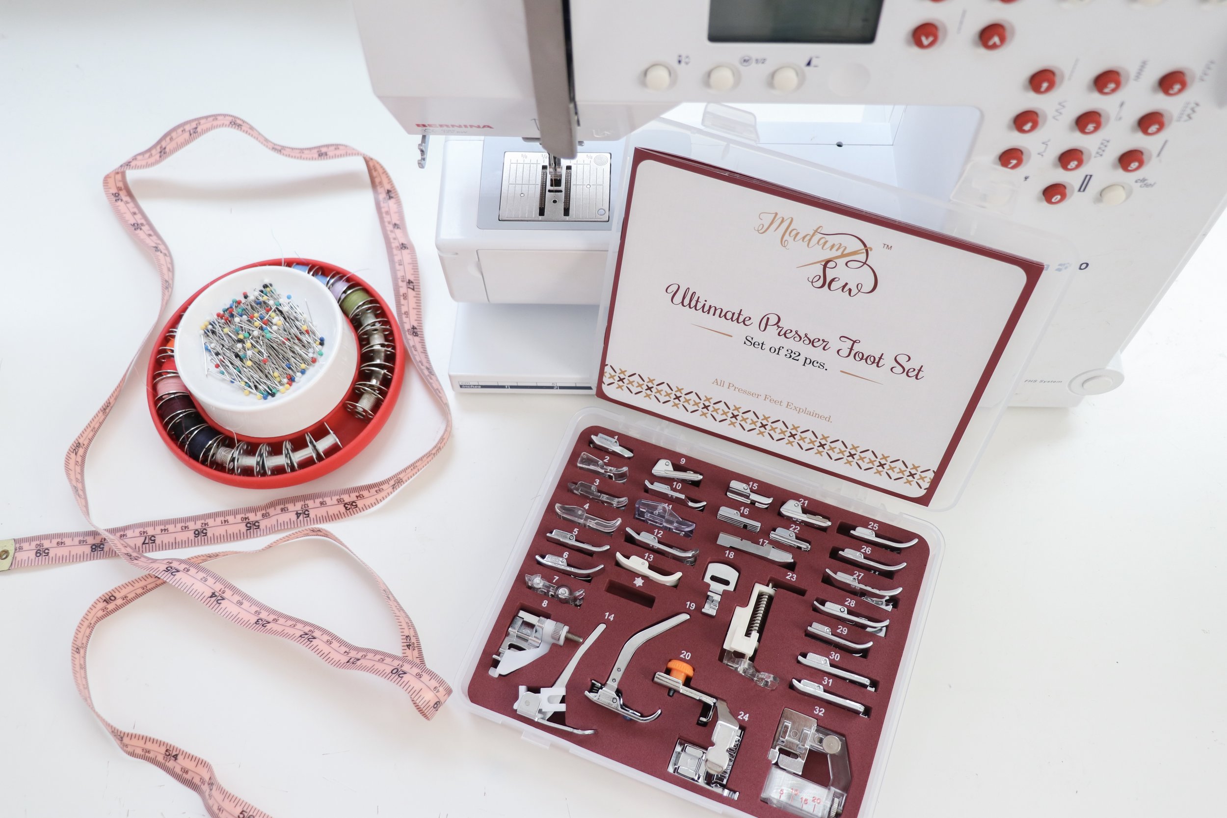 Review // Madam Sew ultimate presser foot kit — HollyDolly