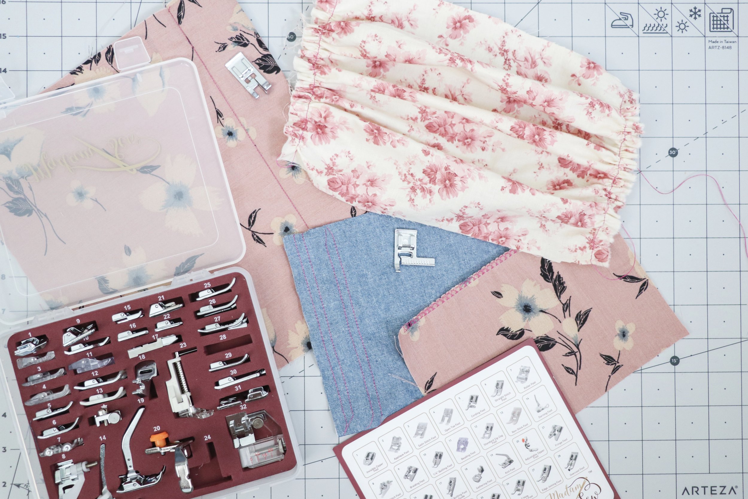 Review of Madam Sew Presser Feet Set - The Sewing Directory
