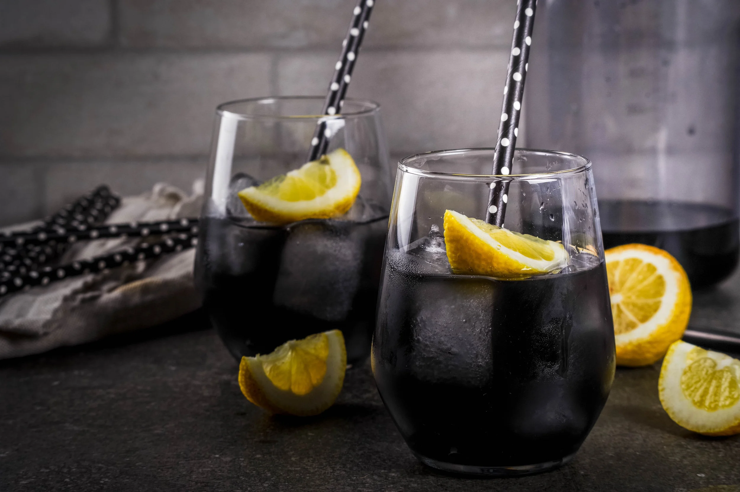 Bamboo Charcoal Black lemonade