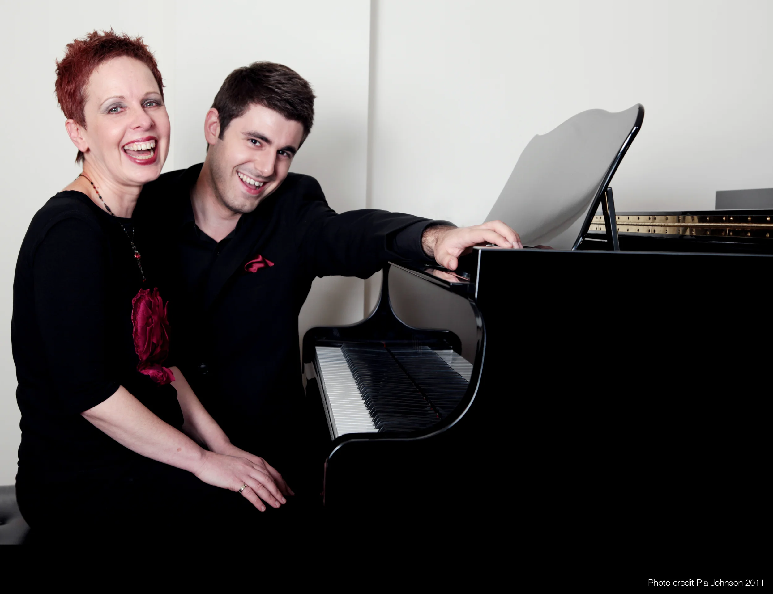 With Andrea Katz. Songmakers Australia, 2011
