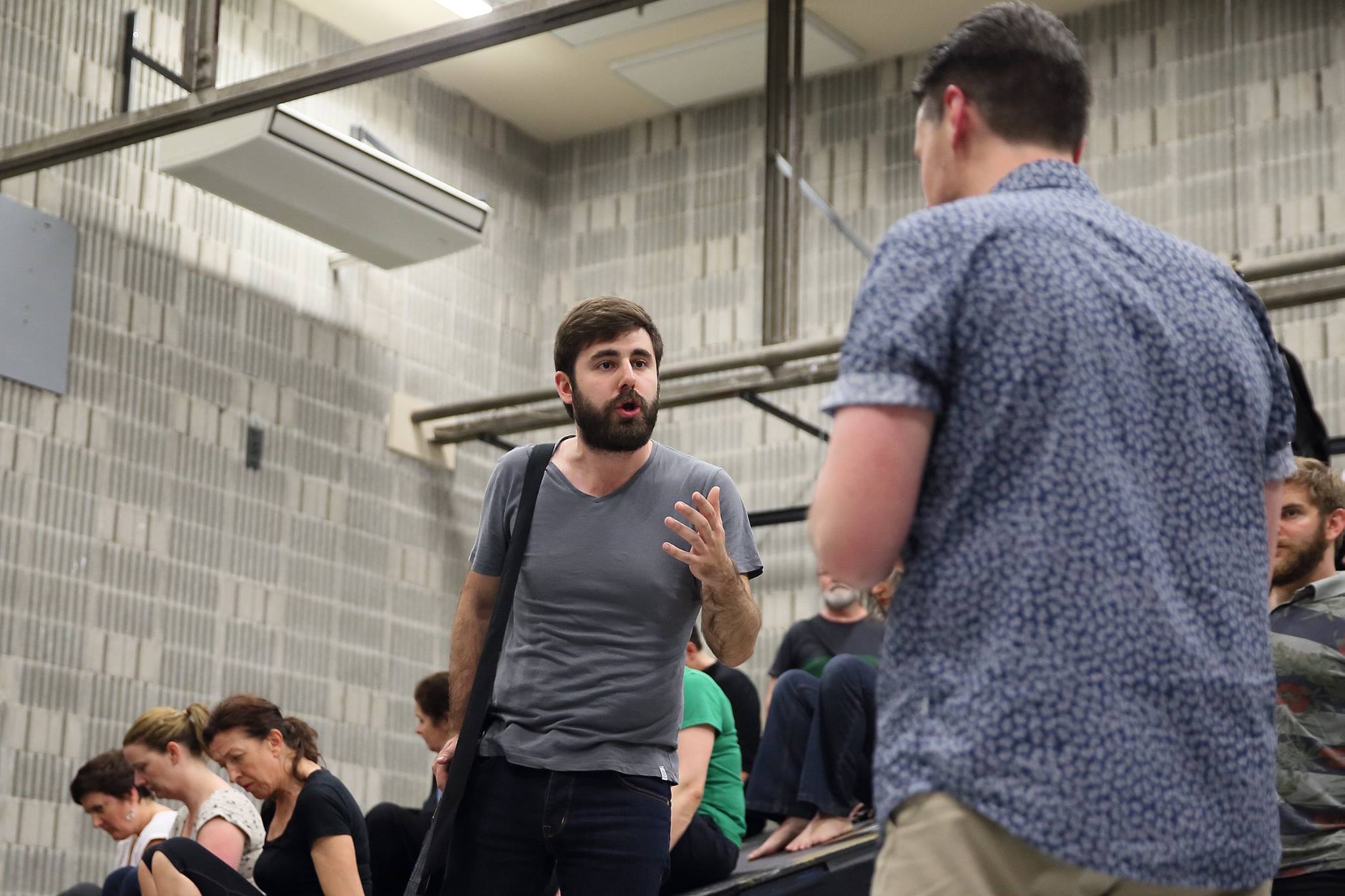 In Rehearsal for Iphigénie en Tauride. Pinchgut Opera, 2014