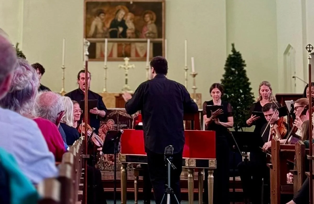 Directing Australian Baroque & The Giovanni Consort in Bach’s Missa Brevis in A Major BWV 234, December 2025.