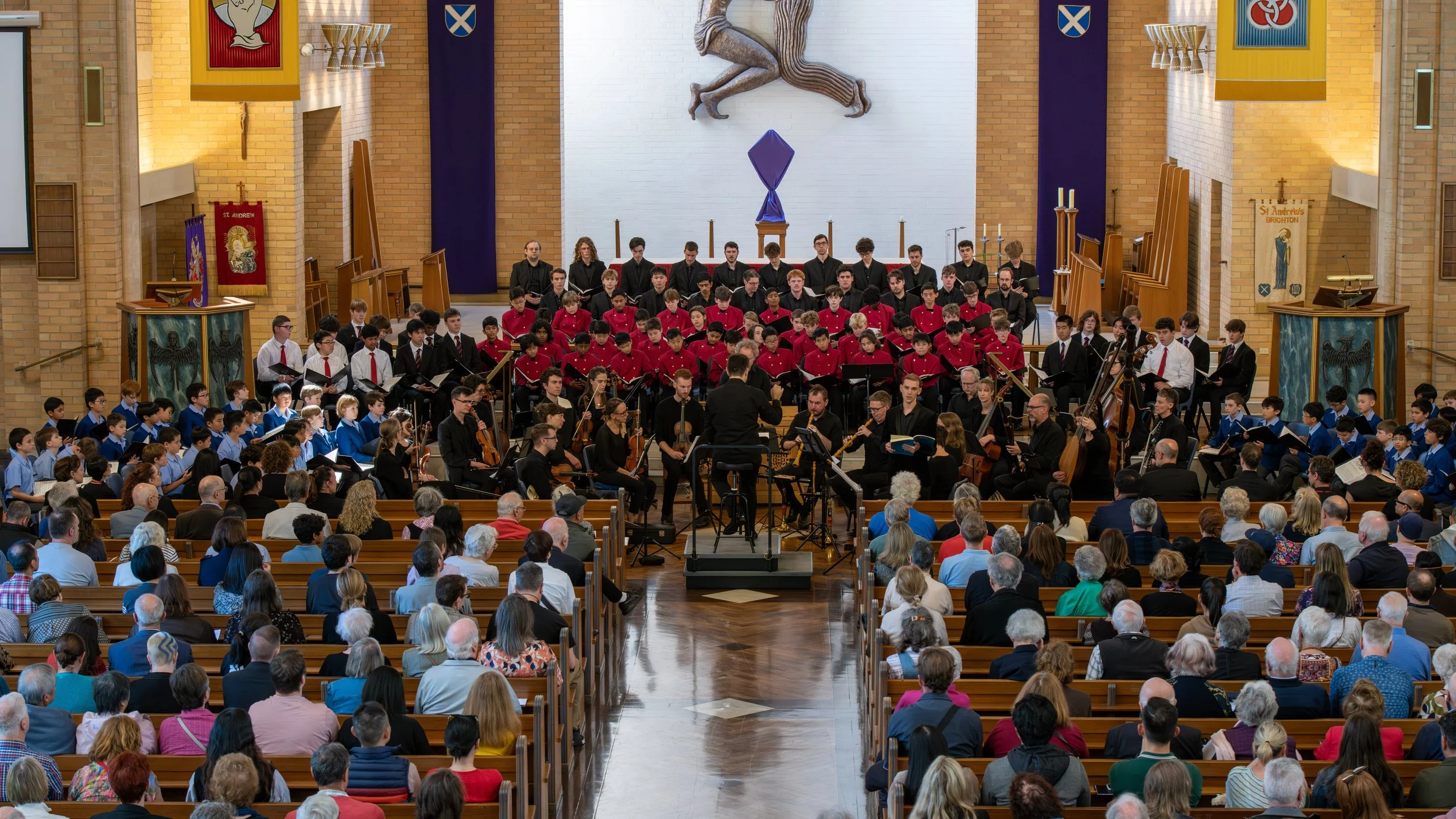 Conducting the Bach St John Passion with the Australian Boys Choir and Genesis Baroque, March 2026