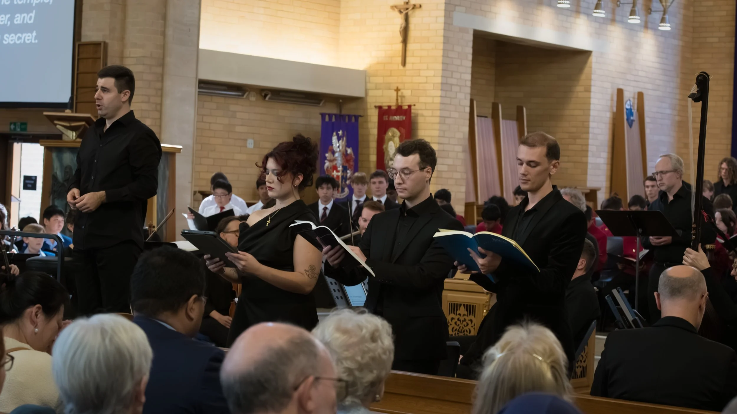 Christus and soliloquentes in the Bach St John Passion with the Australian Boys Choir and Genesis Baroque, March 2026