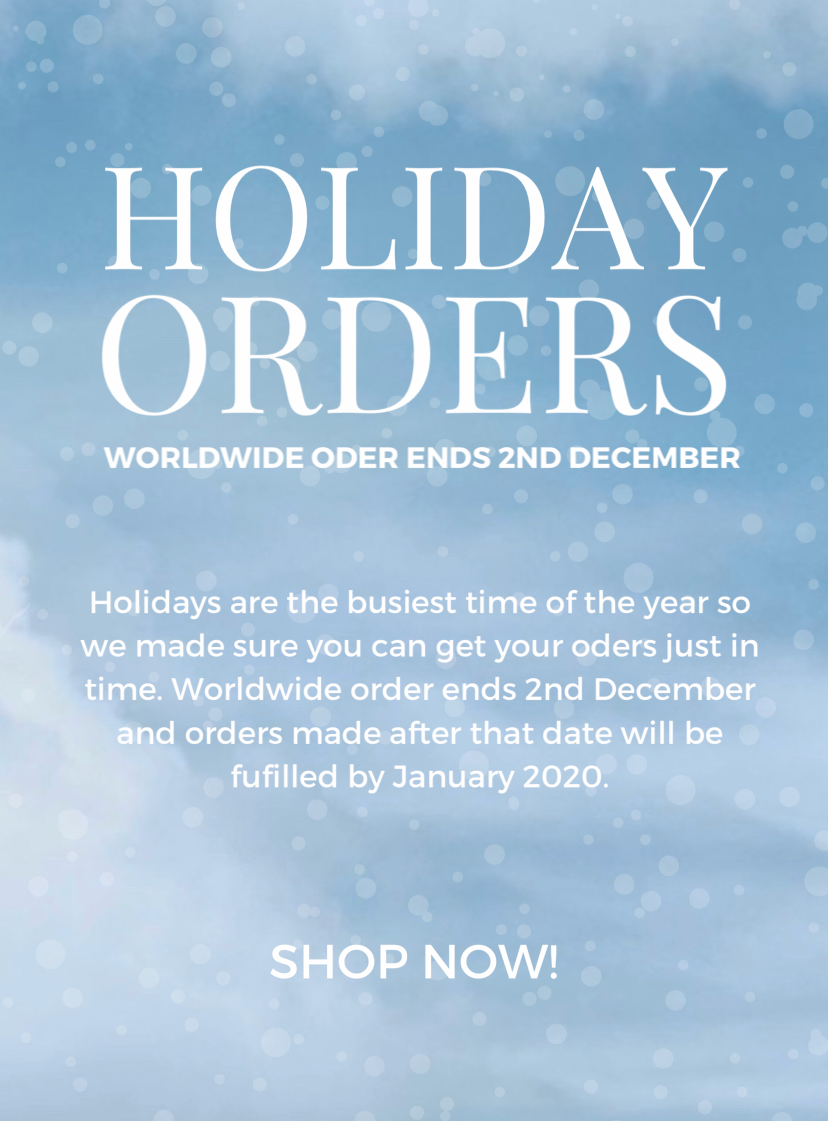 Holiday Orders