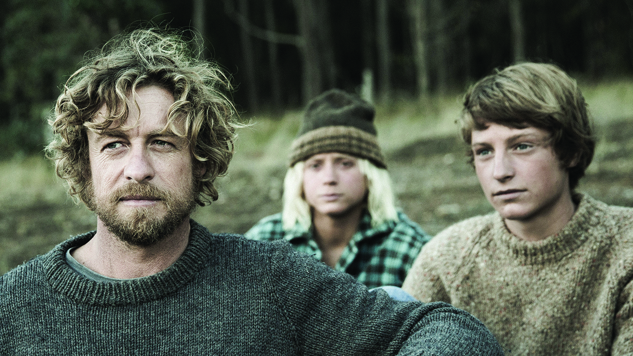 Simon Baker, Producer of Breath & Samson Coulter (right)