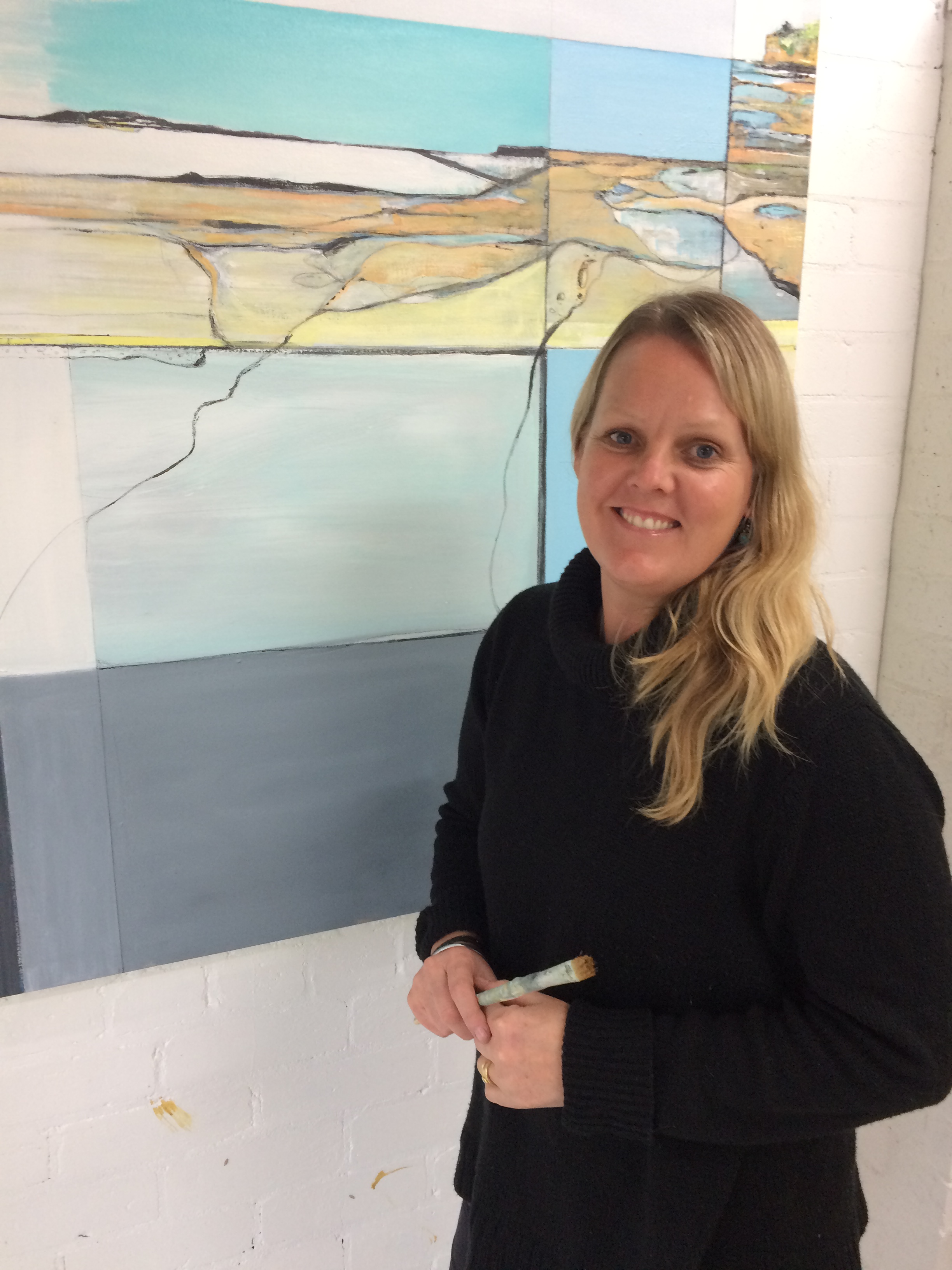 Local artist Amanda Image supplied by Northern Beaches Council
