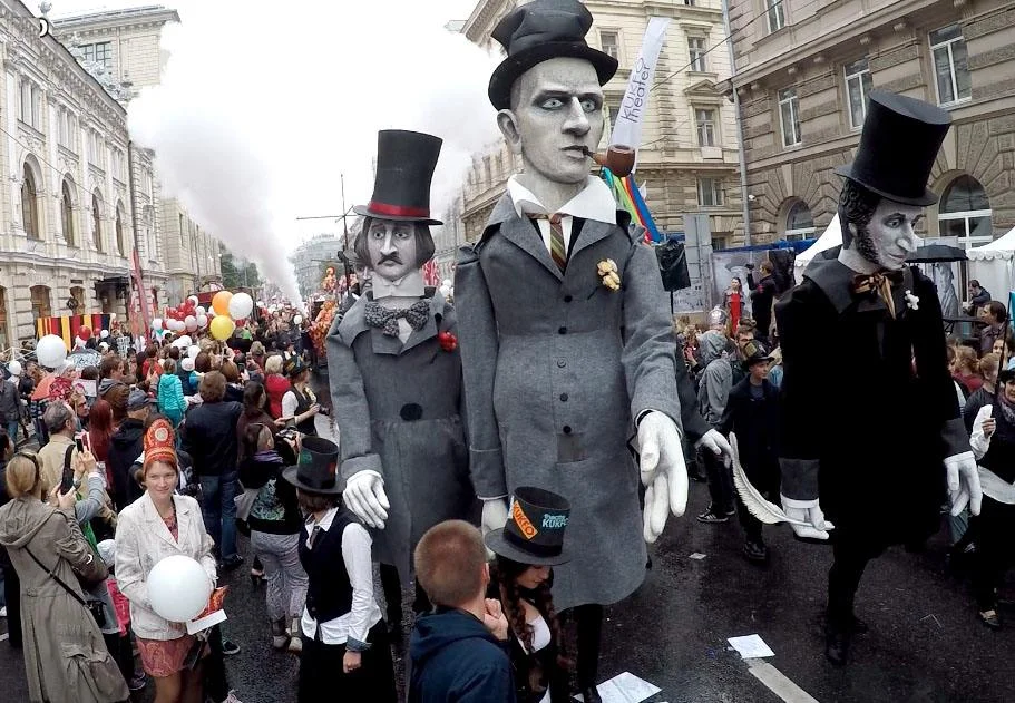 "ВЕЛИКАНСКИЕ МАРИОНЕТКИ" театра КУКФО на фестивале "ЯРКИЕ ЛЮДИ" 5 сентября 2015 года