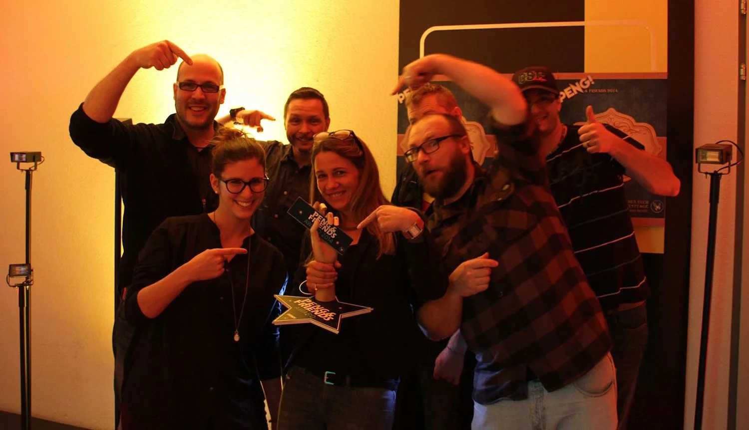 And the PENG! & Friends award goes to ... Miss Susanne Daxelhoffer.