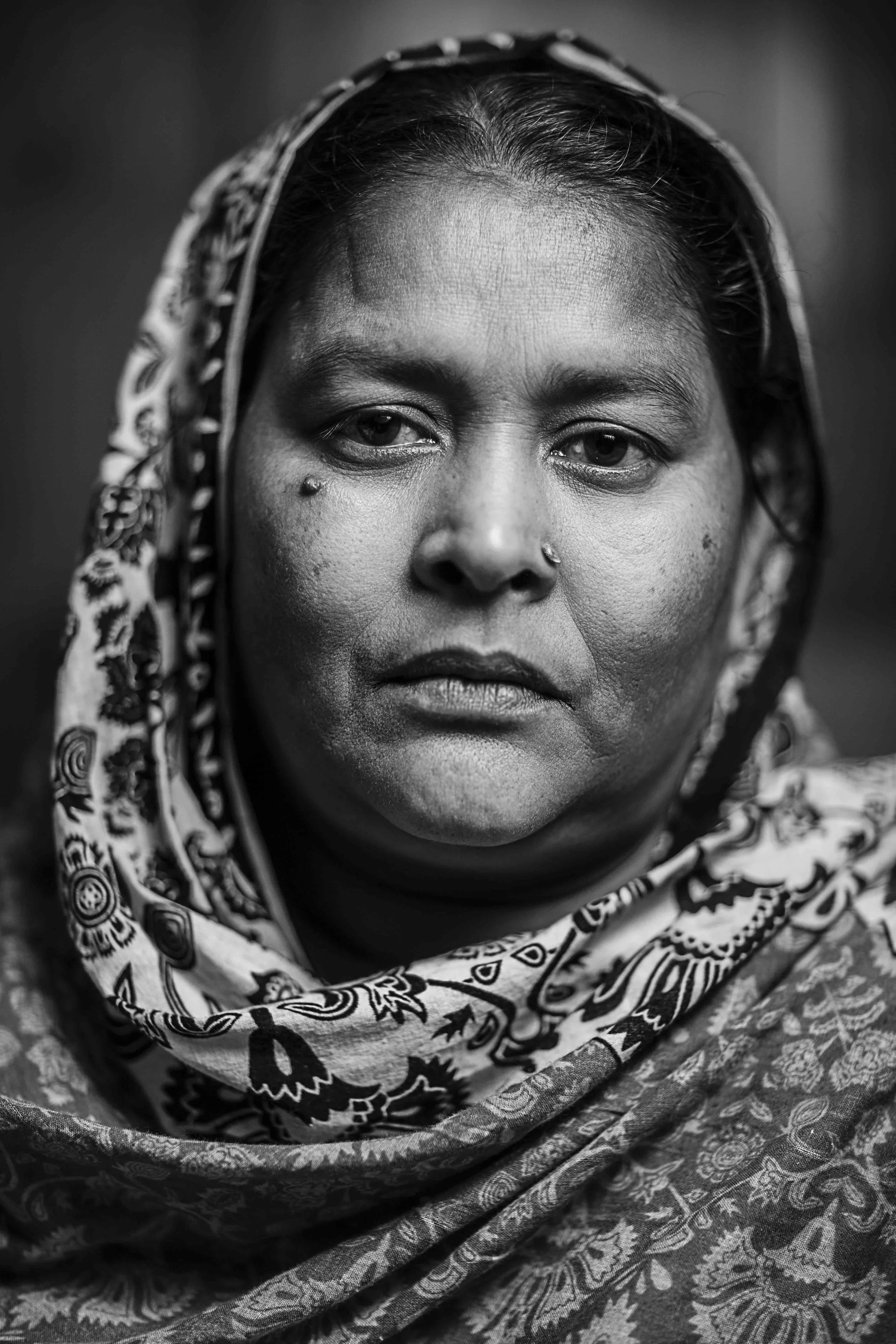 Ms Shamunnahar, wife of Korshed Alam, has been by his side since the 16/12/2013.